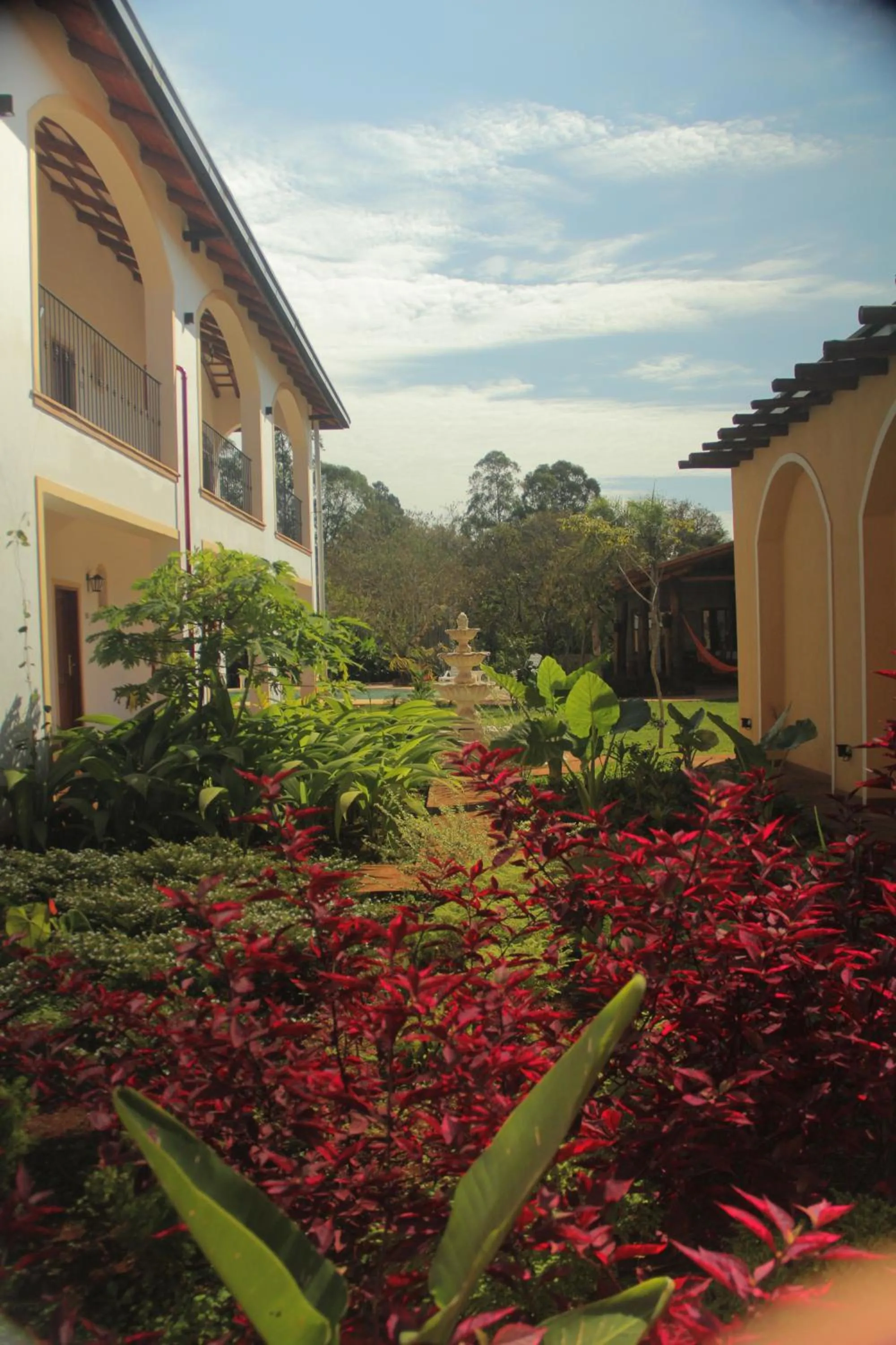 Garden in El Pueblito Iguazú