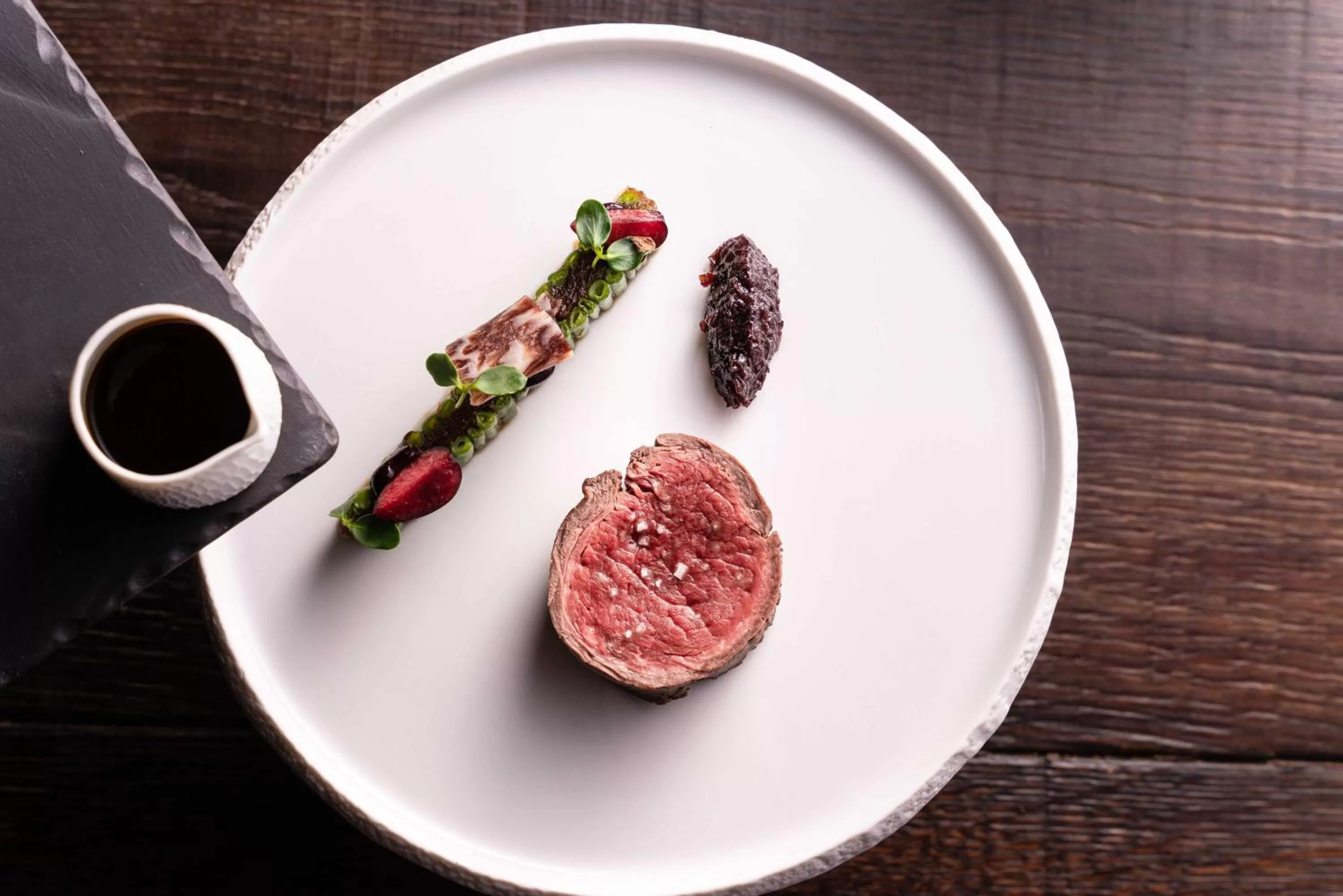 Restaurant/places to eat in La Ferme Saint Simeon Hotel & Spa - Relais & Chateaux