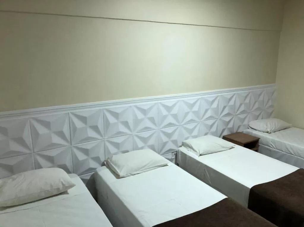 Bed in Aeroporto Plaza Hotel