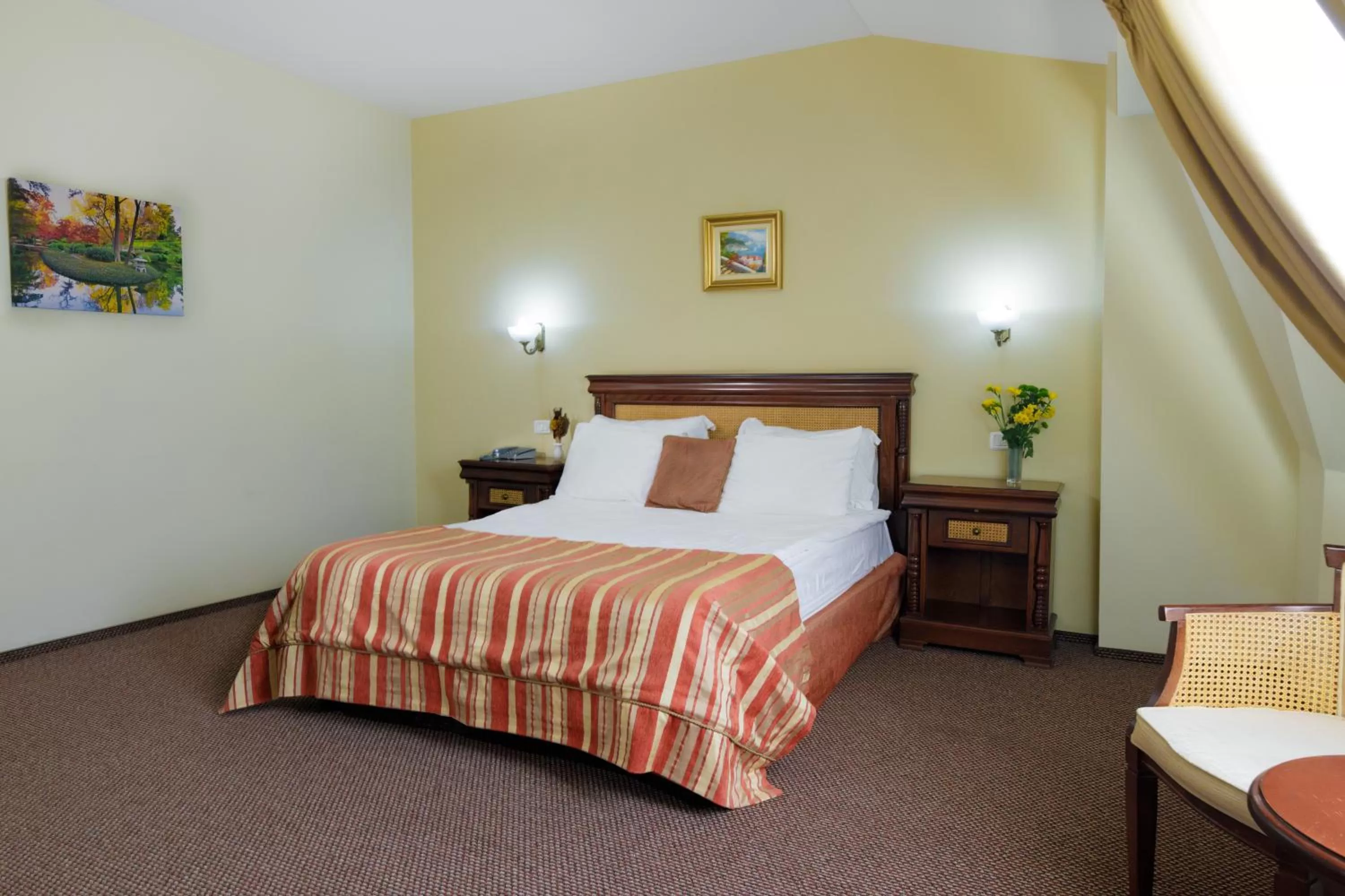 Bed in Atrium Hotel Ateneu City Center