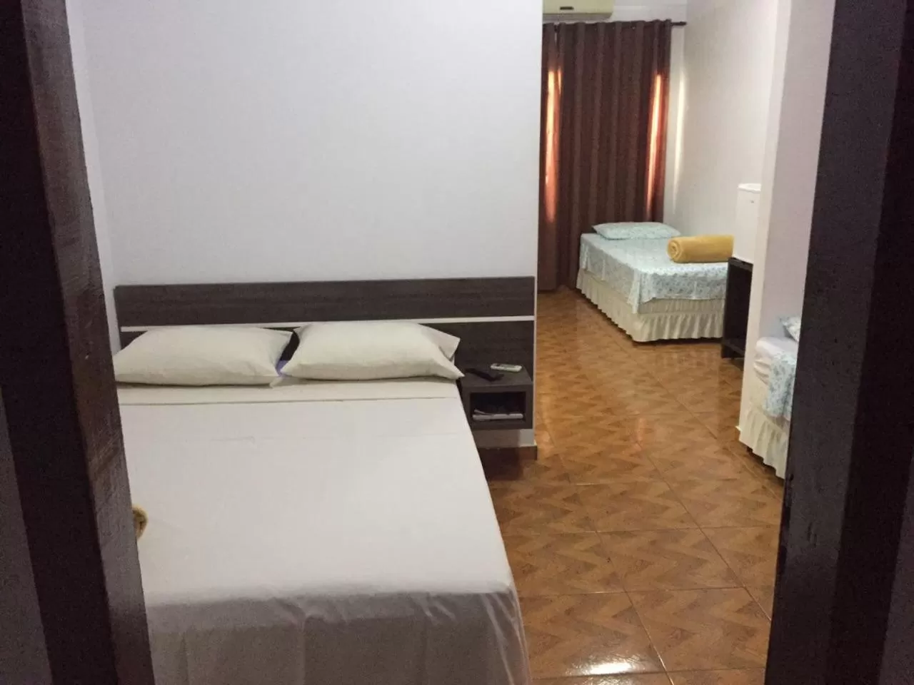 Bed in Hotel Paradizzo