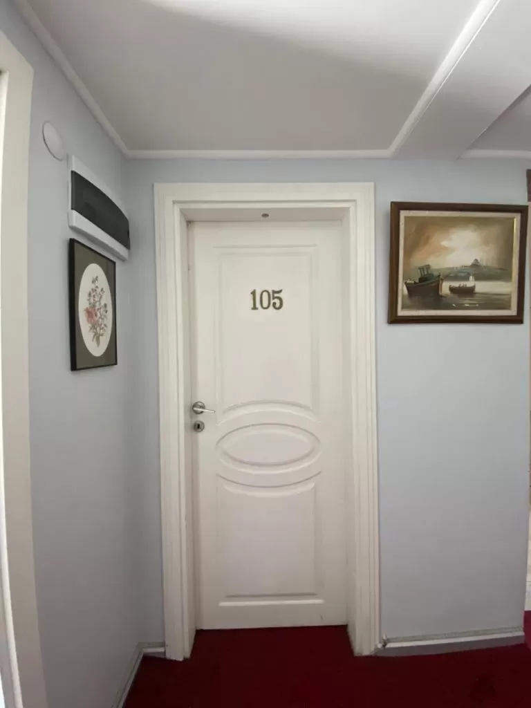 Decorative detail in Sakran Hotel