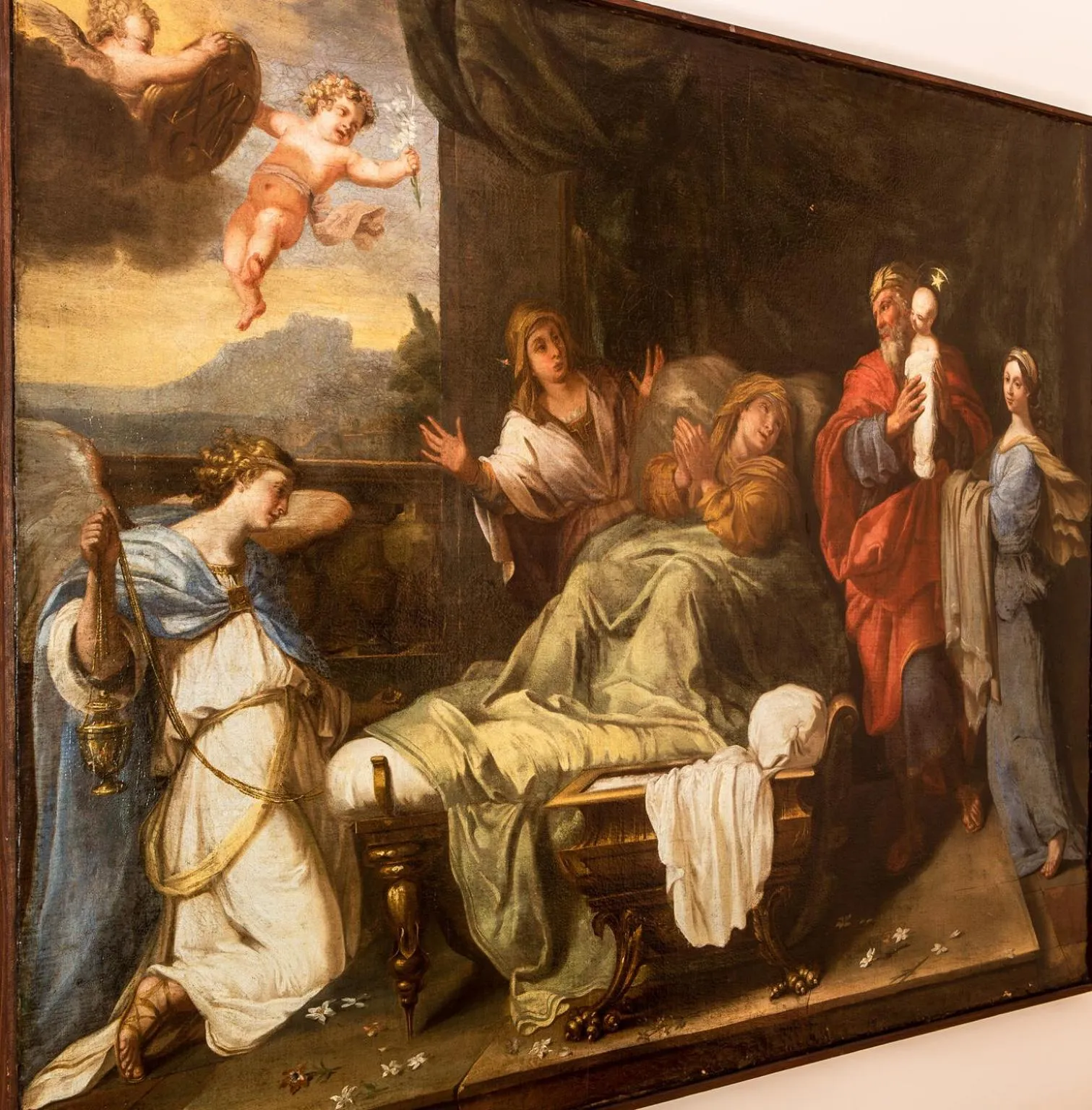 Decorative detail in Hôtel des Saints Pères - Esprit de France