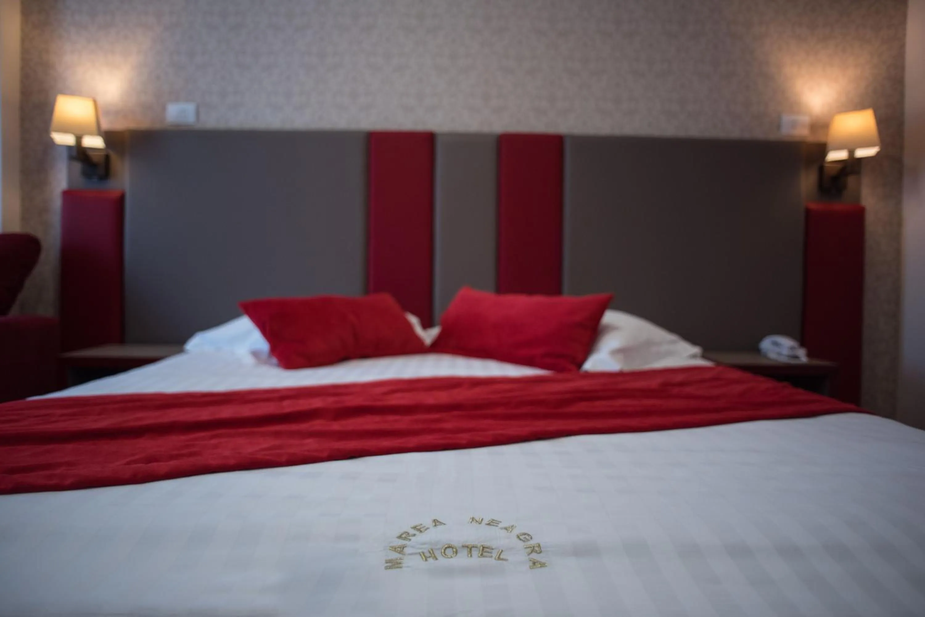 Bed in Hotel Marea Neagra