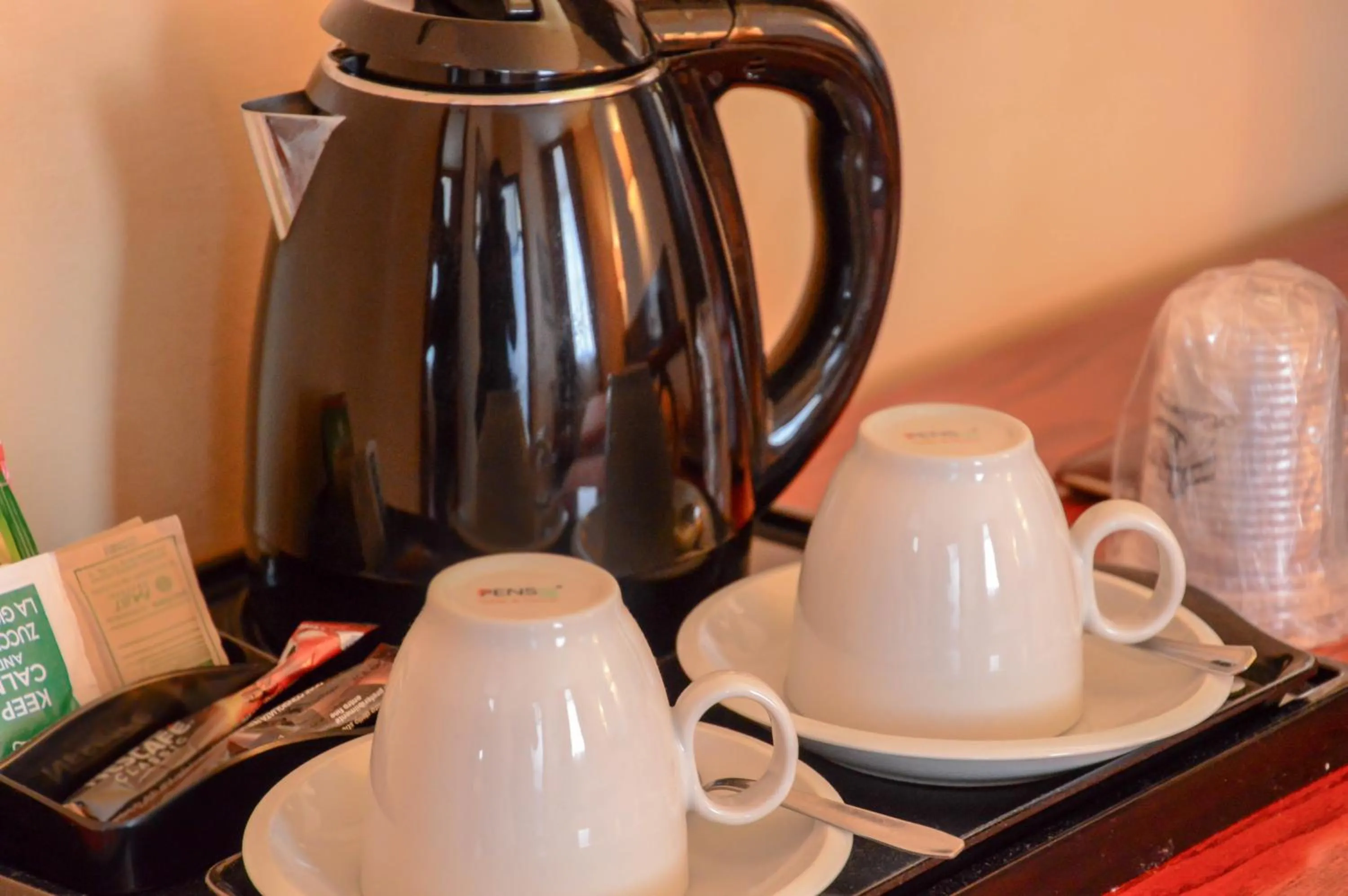 Coffee/tea facilities in Hotel Le Boulevard