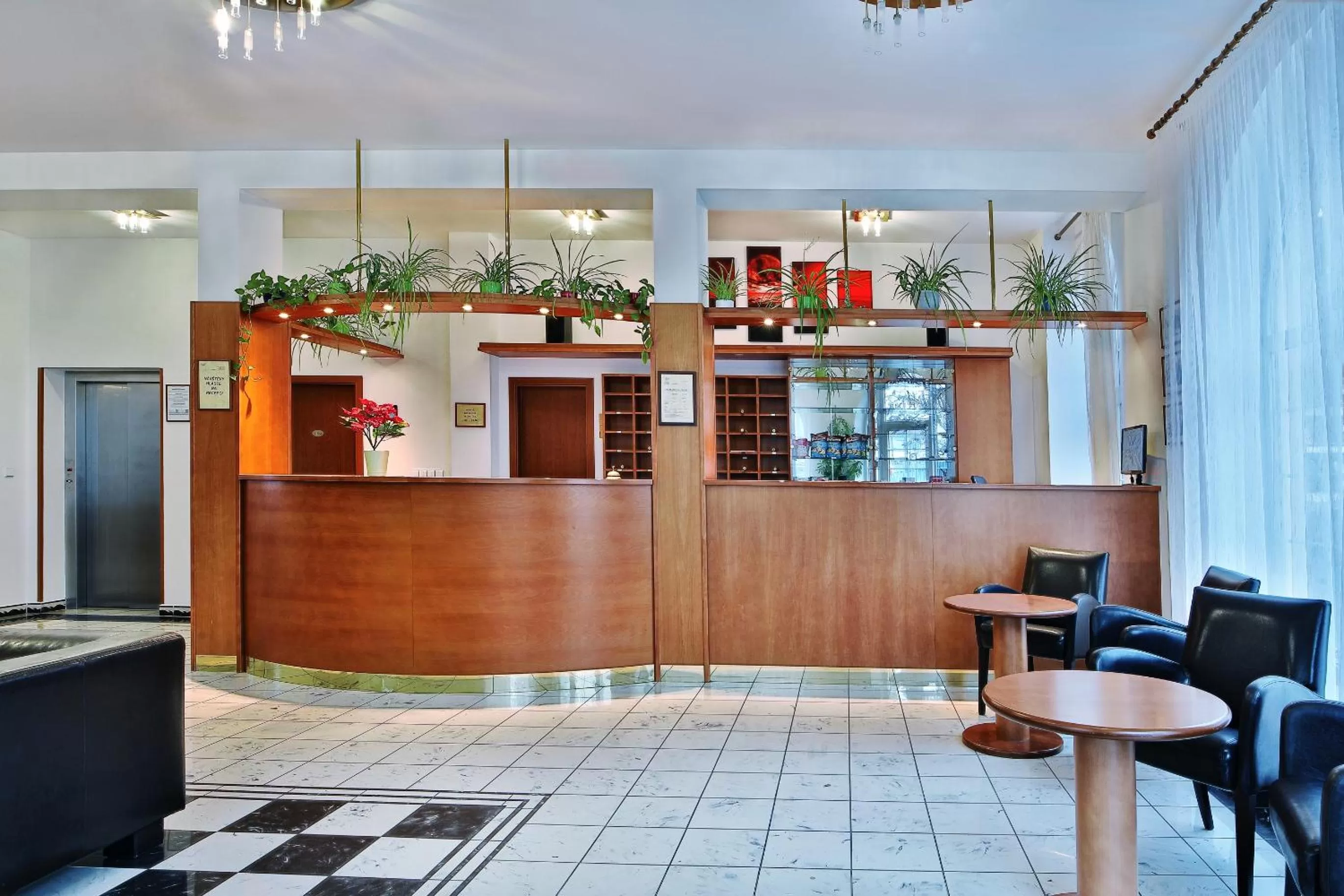 Lobby or reception in Attic Hotel