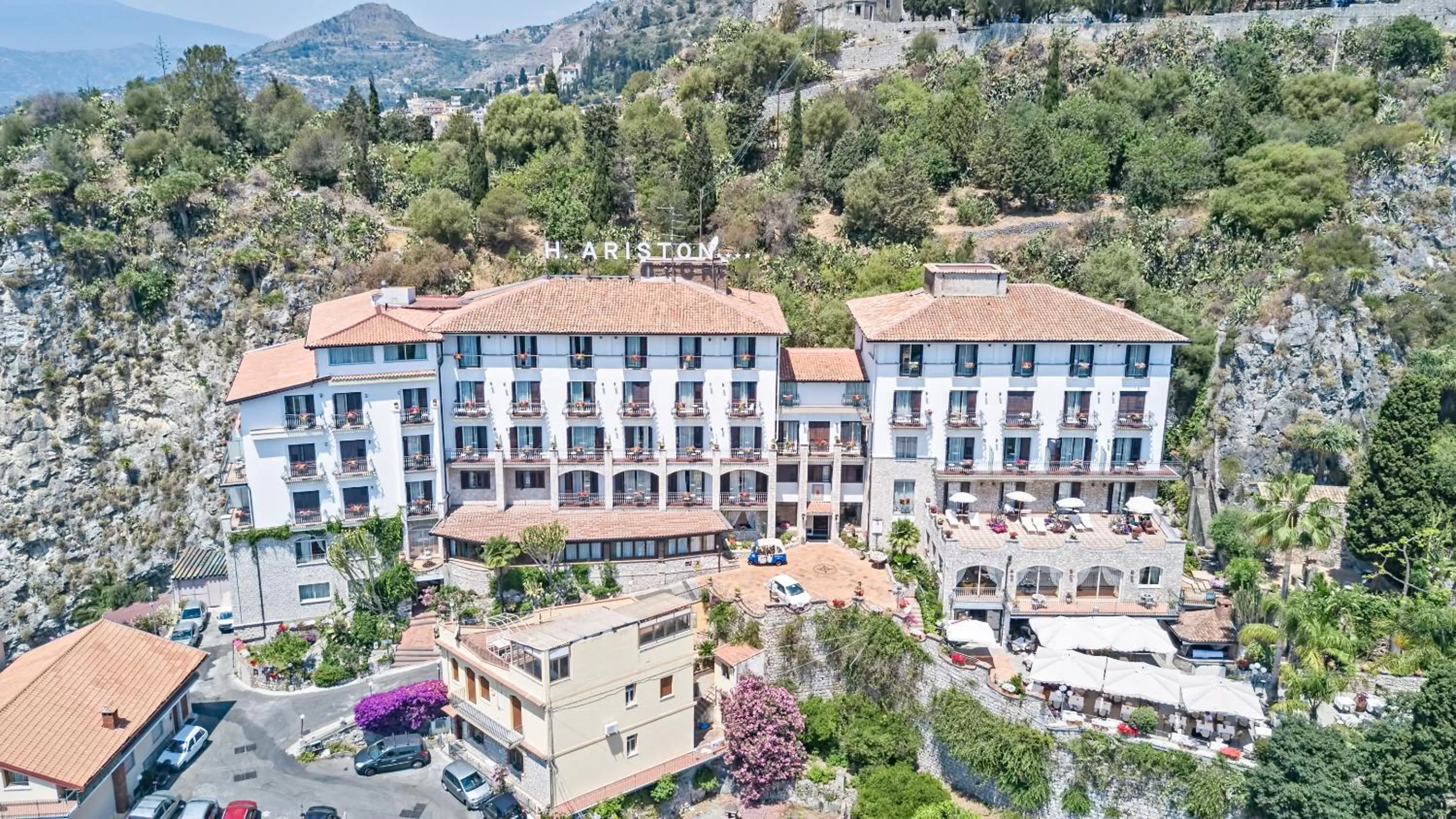 Bird's eye view in Hotel Ariston and Palazzo Santa Caterina