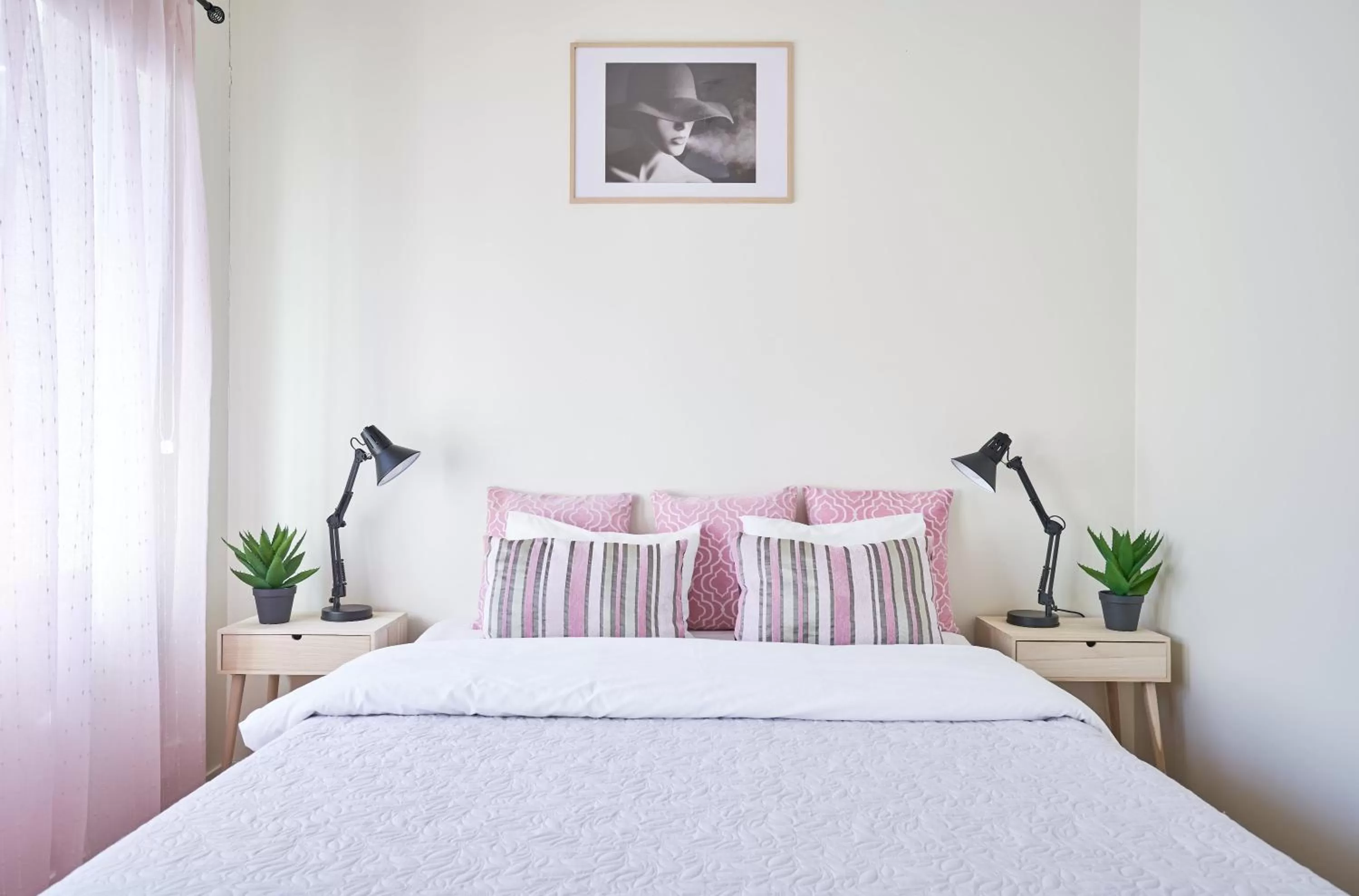 Bedroom, Bed in Hotel Villa Molnby