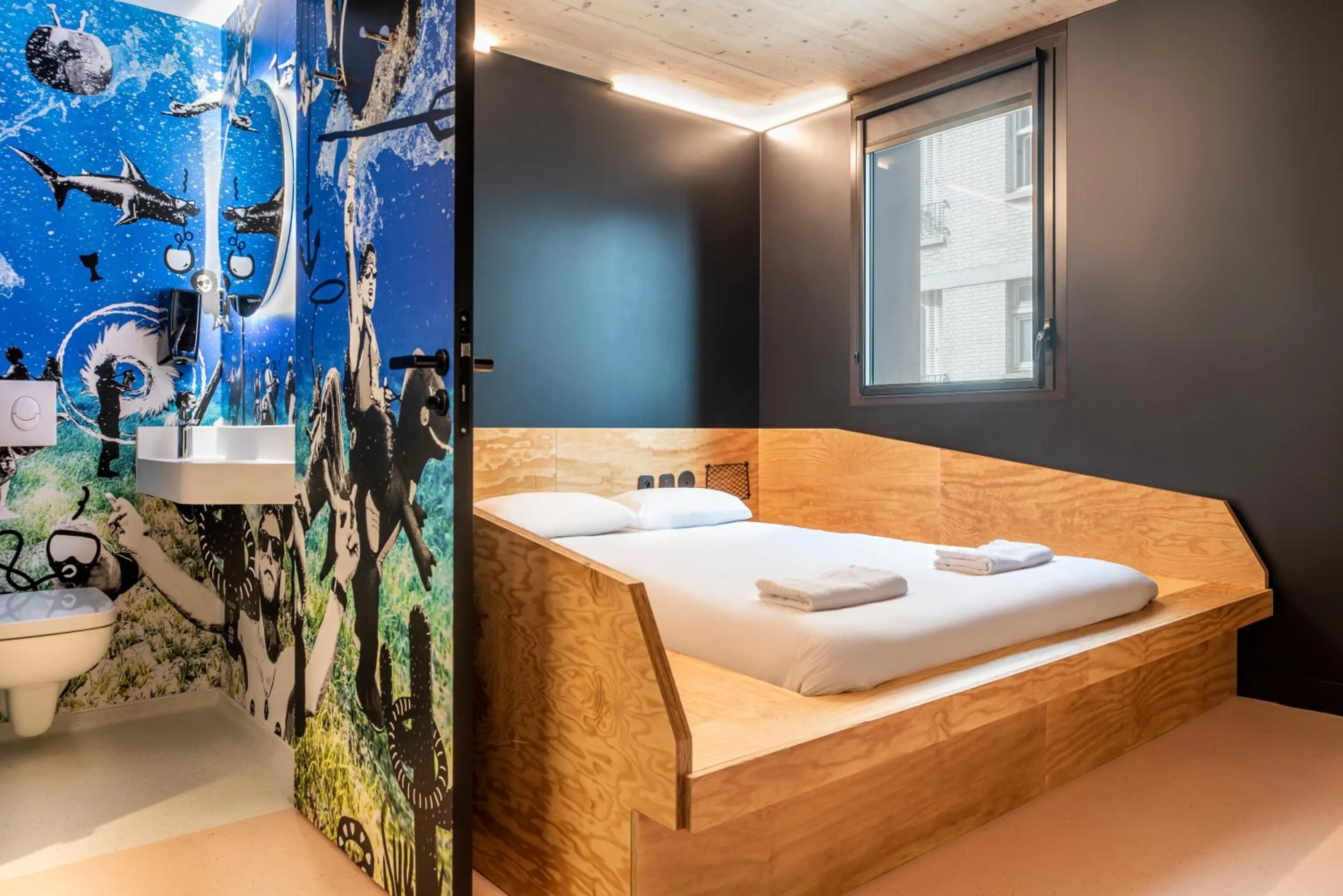 Bed in JO&JOE Paris Gentilly - Auberge de Jeunesse