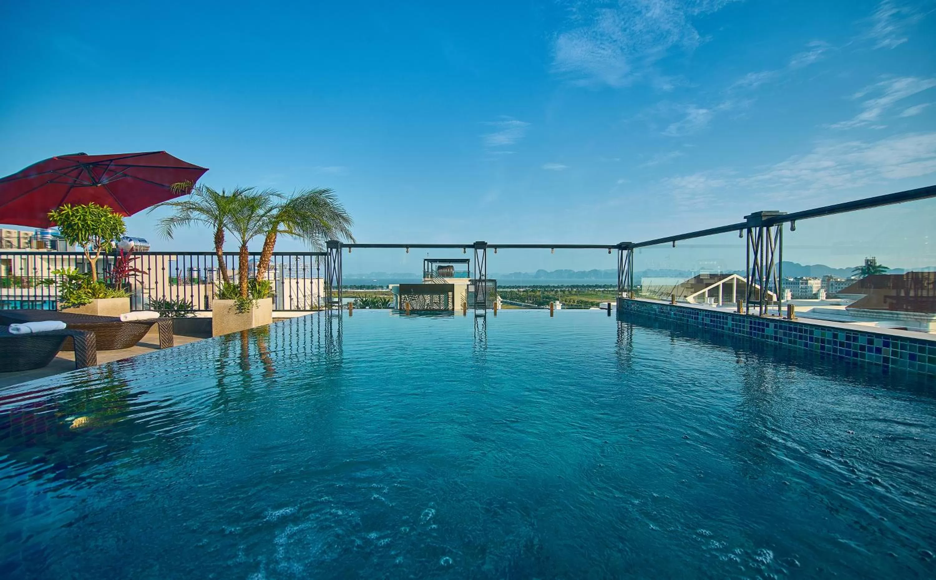 Swimming pool in The Yen Residences Halong