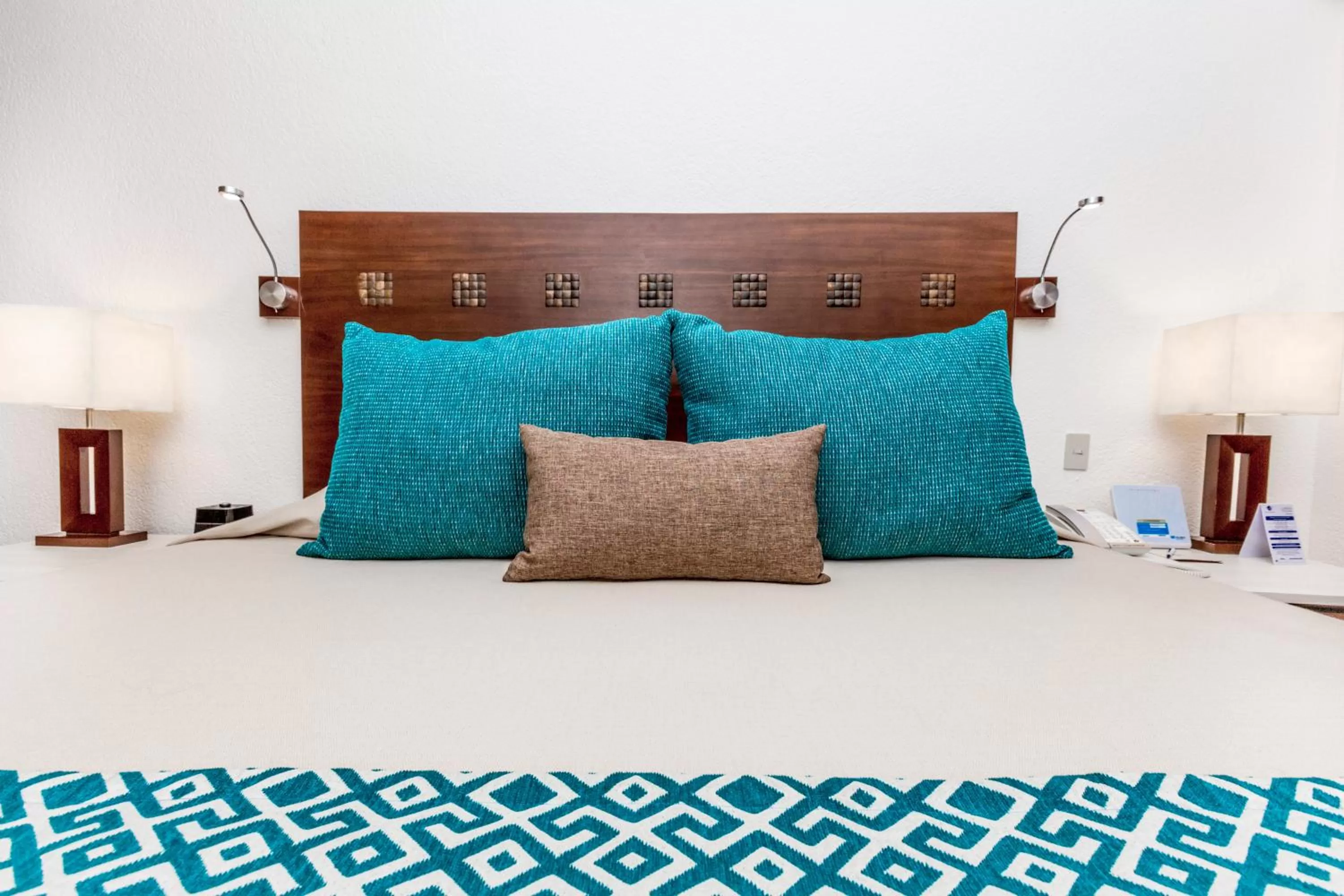 Bed in The Royal Cancun All Suites Resort - All Inclusive