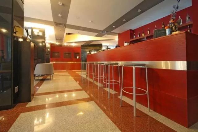 Lounge or bar in Hotel City Pleven