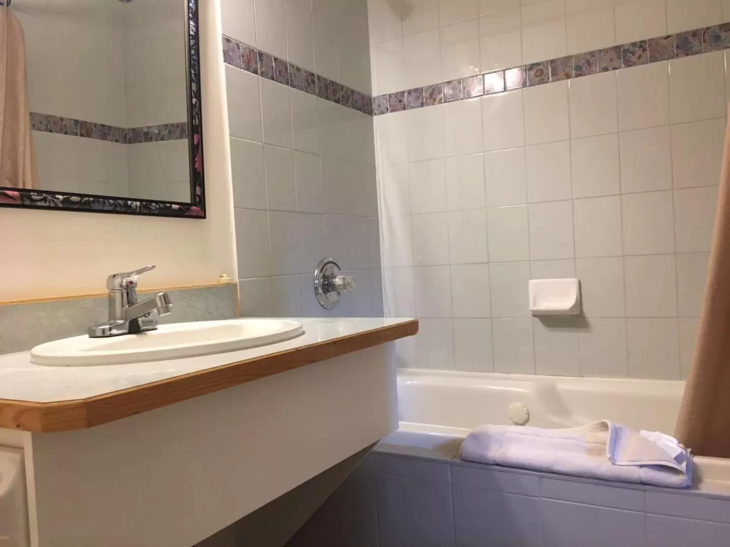 Bathroom in Rainbow Lake Castle Resort