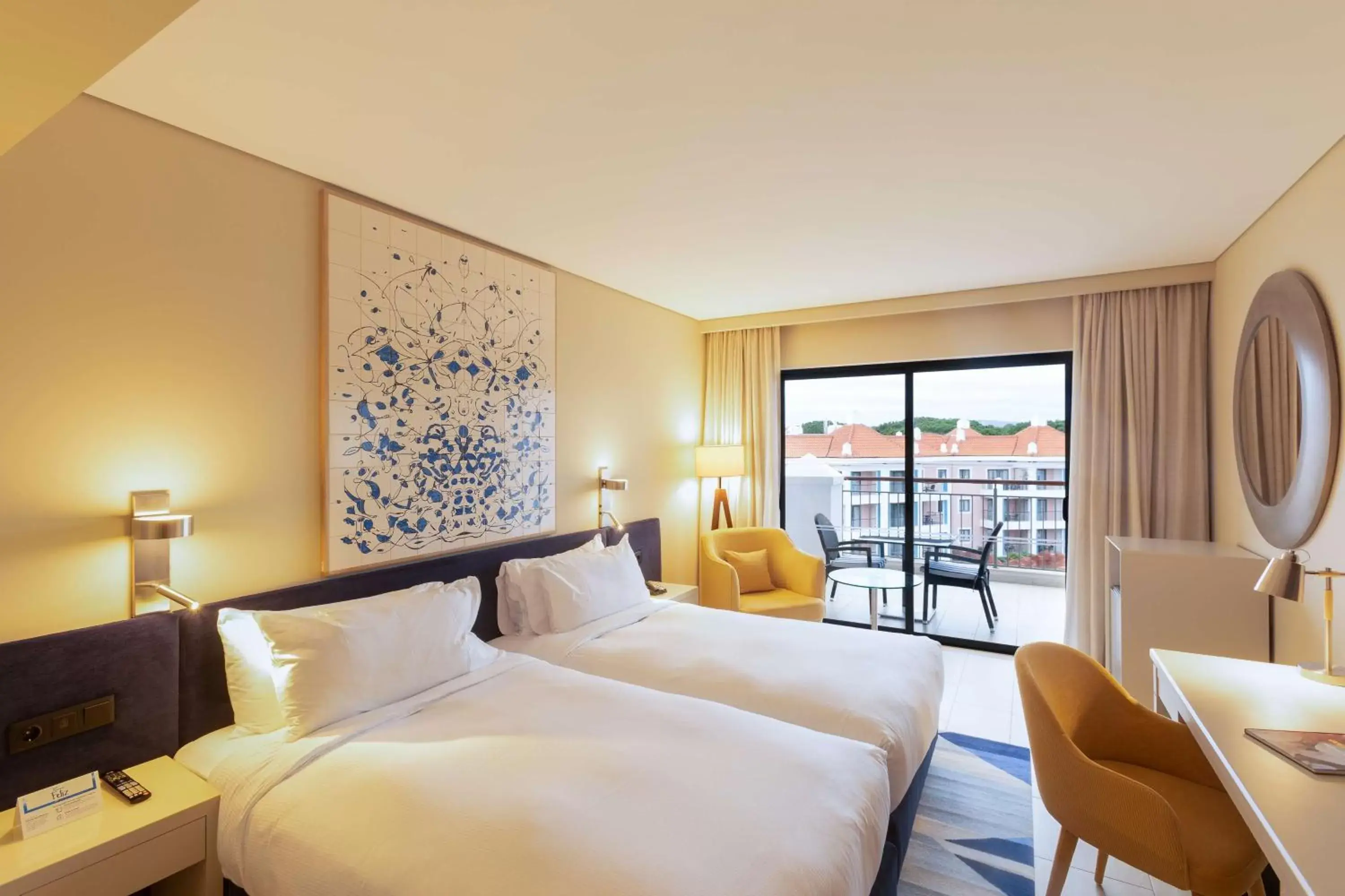 Twin Deluxe Pool View in Hilton Vilamoura Twin Deluxe Pool View in Hilton Vilamoura