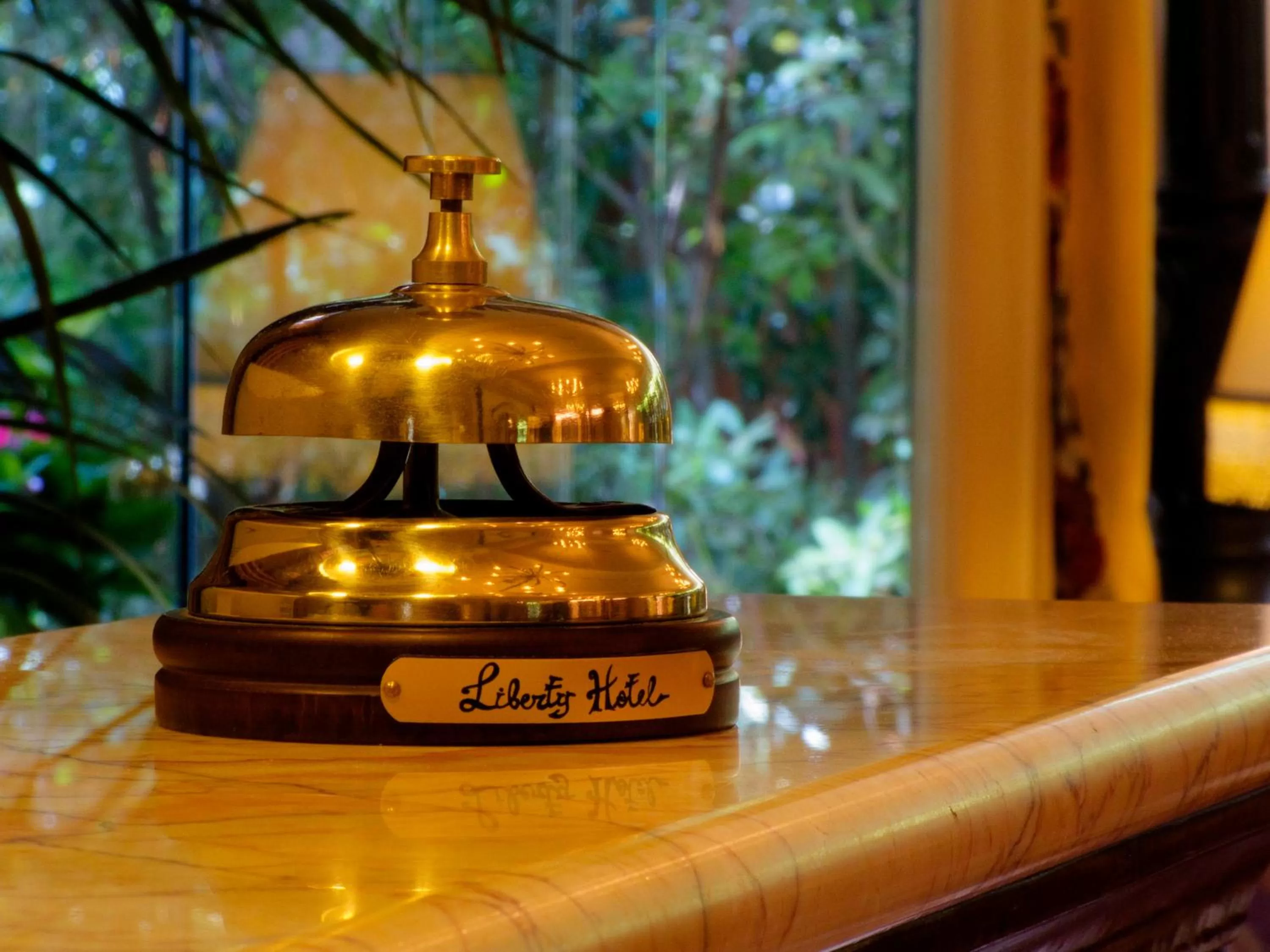 Decorative detail in Liberty Hotel