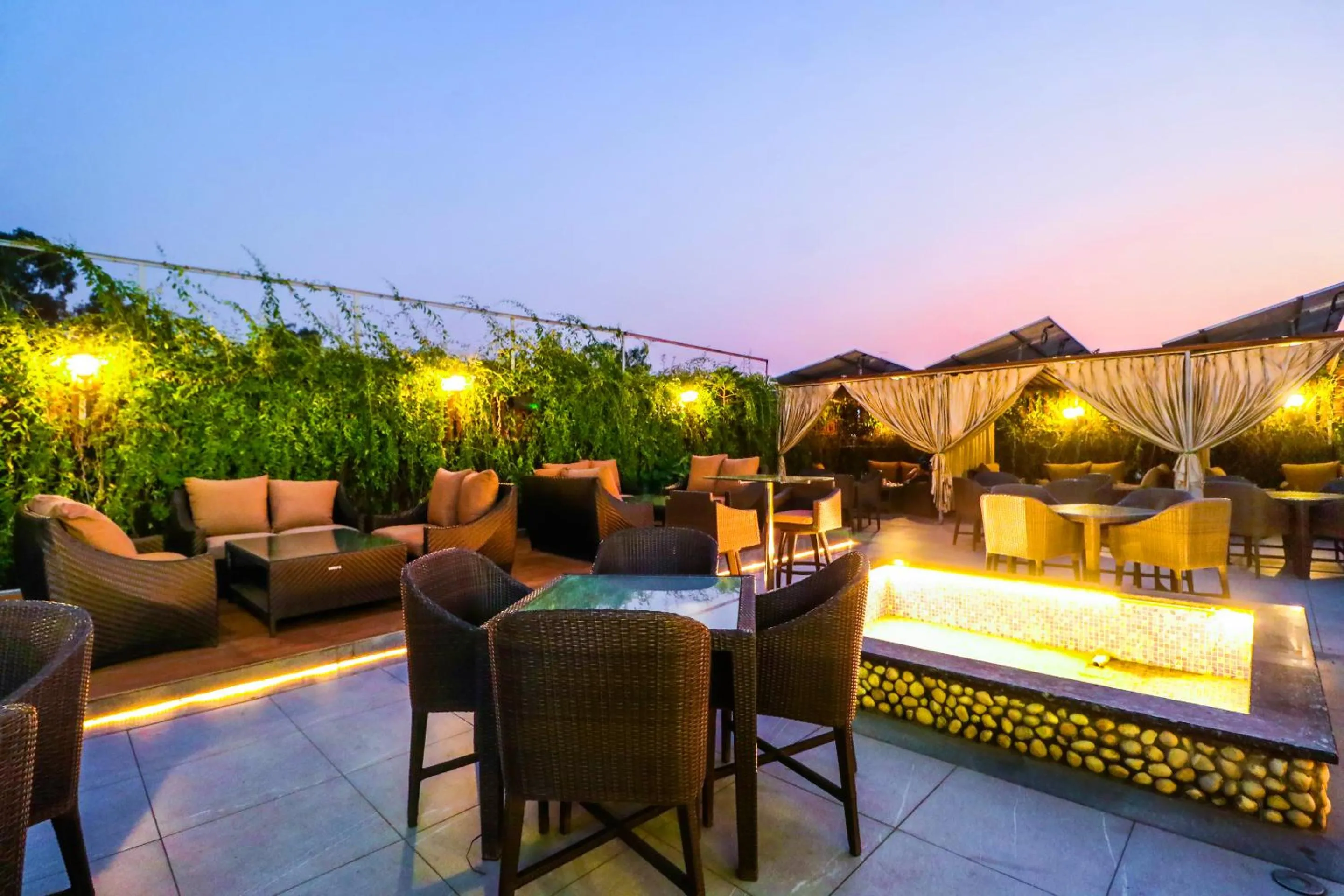 Patio in Hotel City Heart Premium