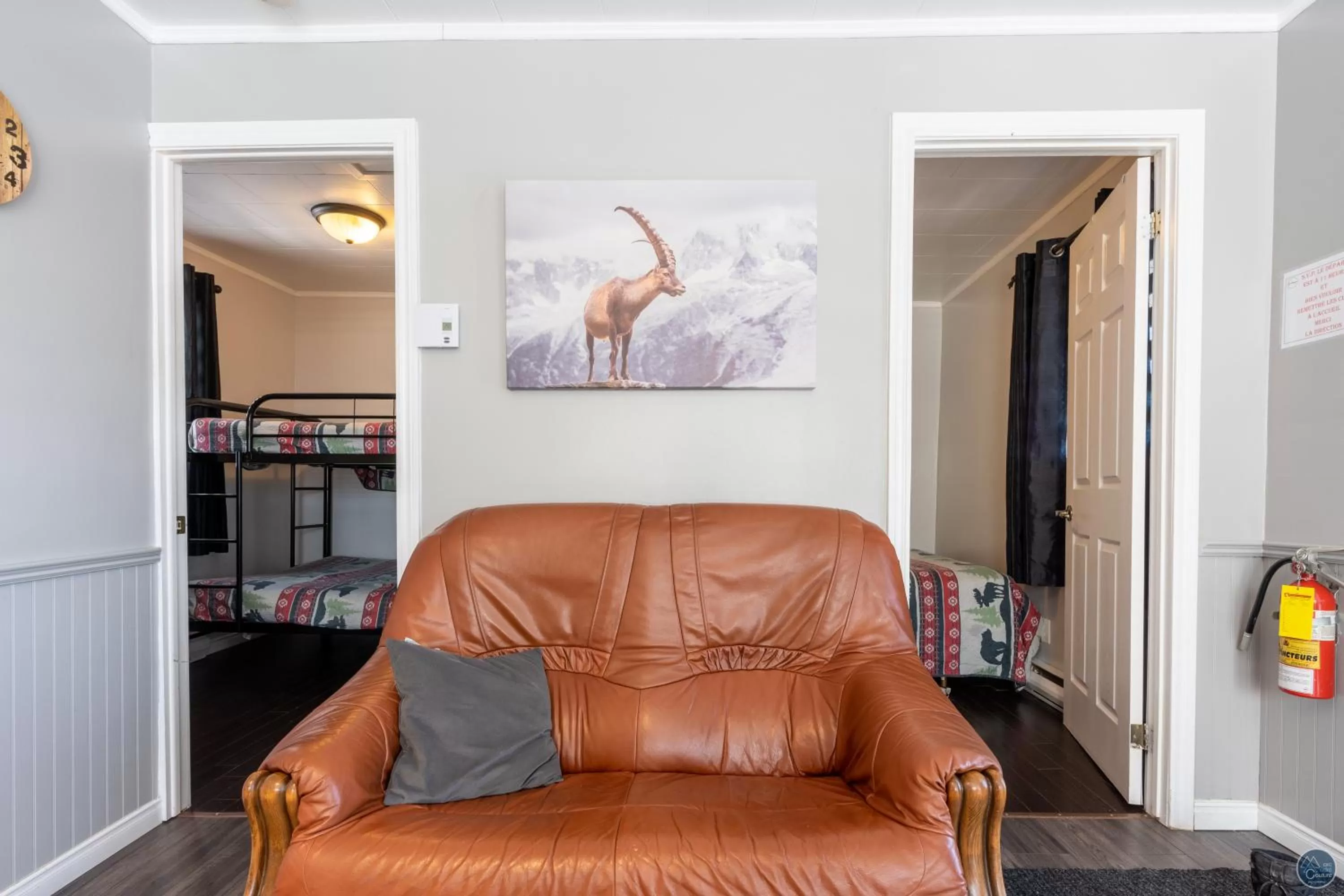 Living room, Seating Area in Auberge Éva