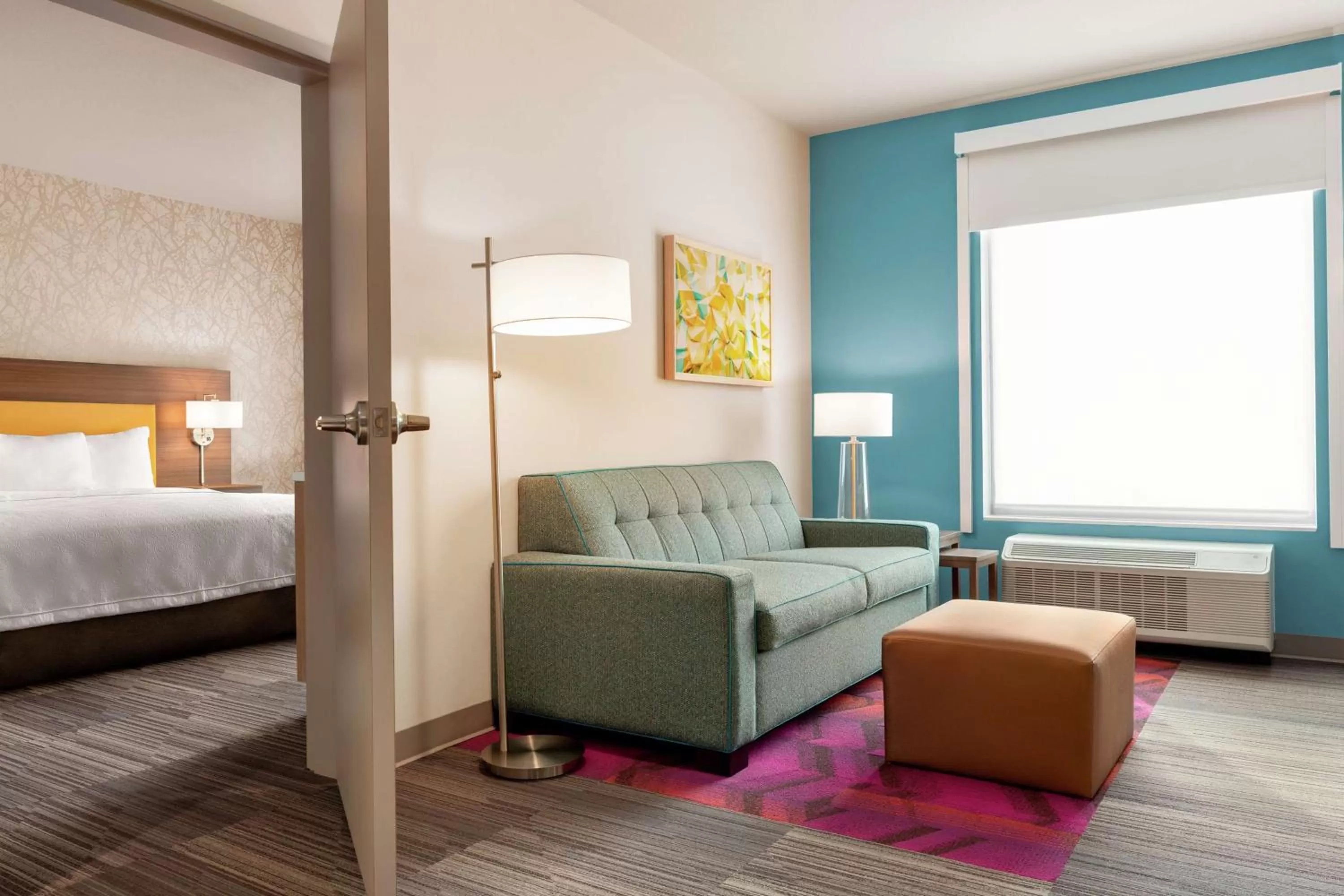 King Suite - Mobility Accessible with Tub in Home2 Suites By Hilton Colorado Springs South, Co