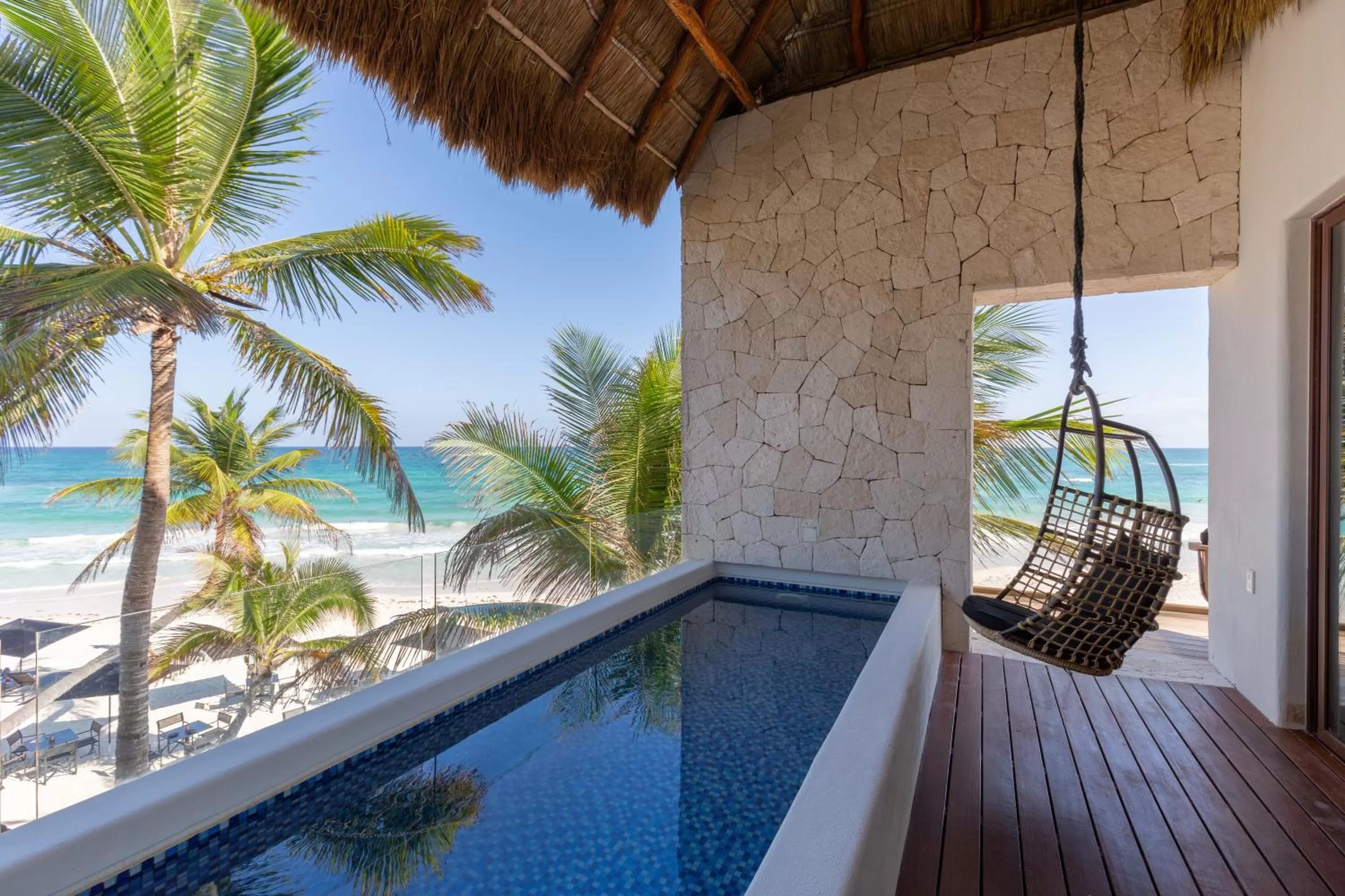 Balcony/Terrace in Tago Tulum by G Hotels