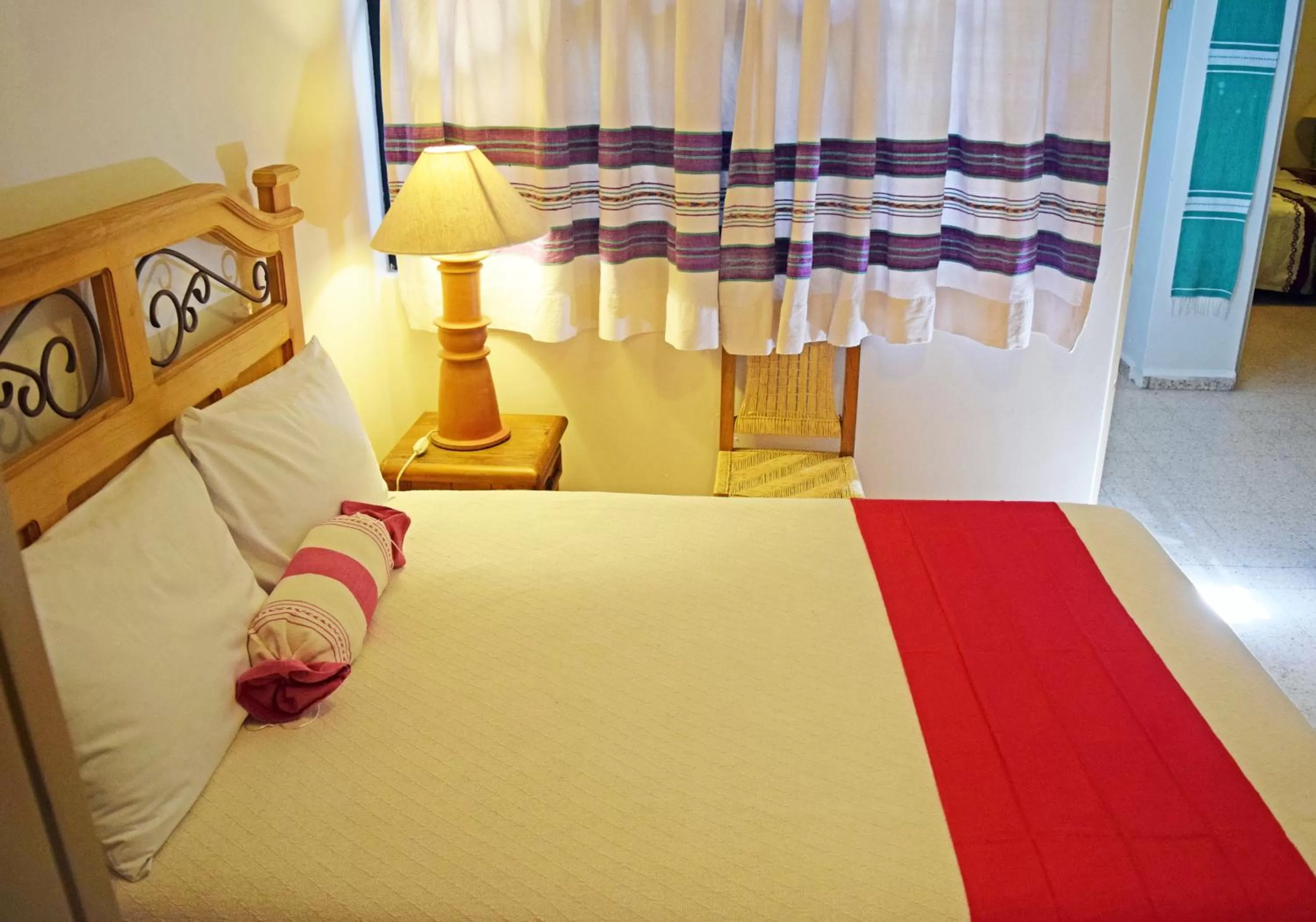 Bed in Hotel Casa Guivá