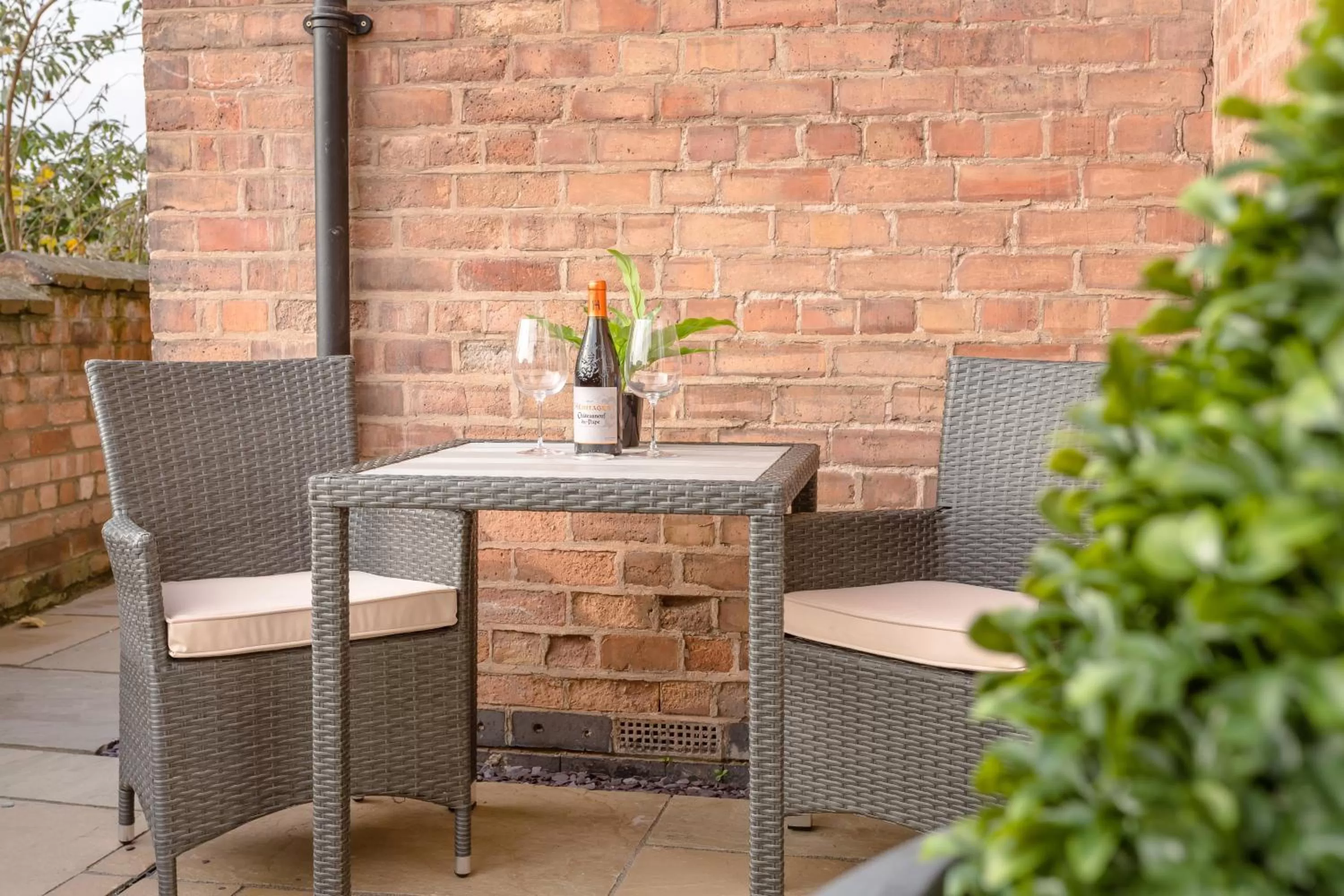 Patio in Heritage Mews Nottingham