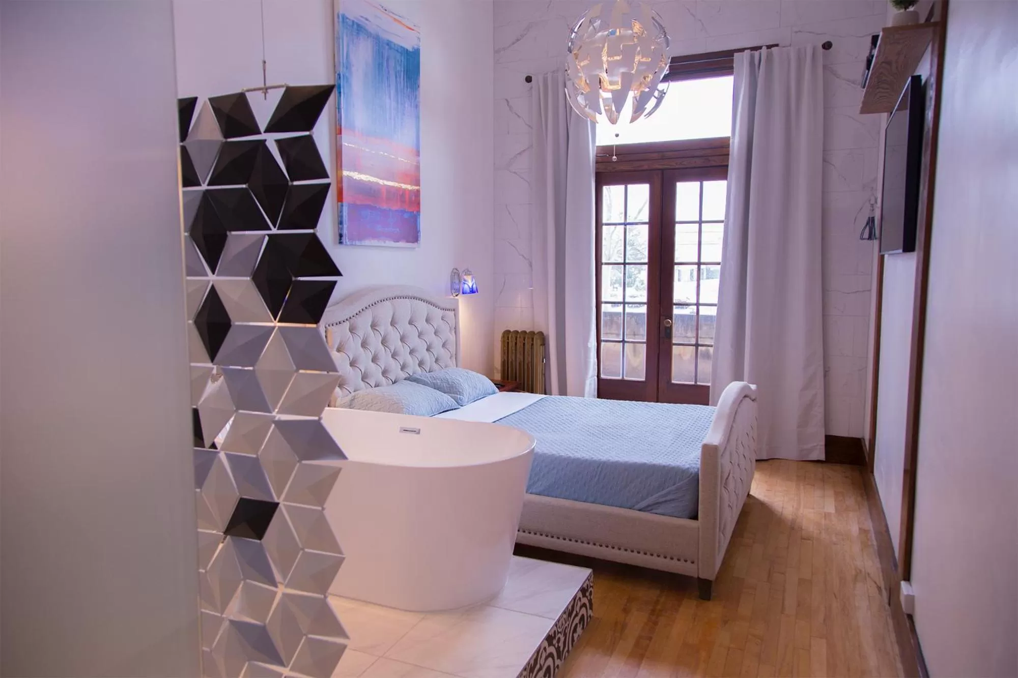 Bed in School 31 Lofts