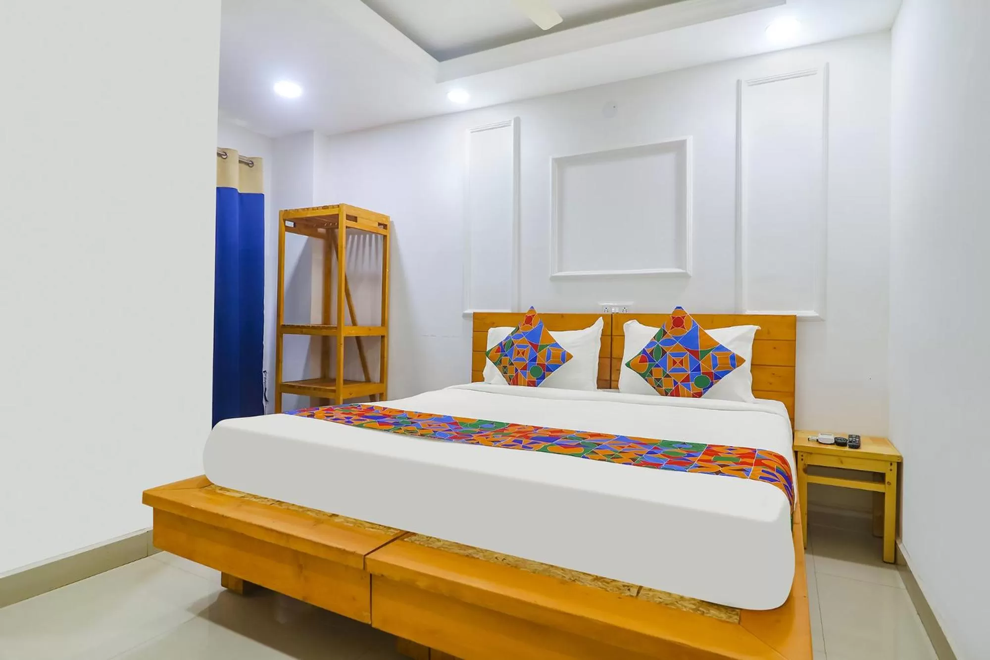 Bed in FabHotel Green Leaf