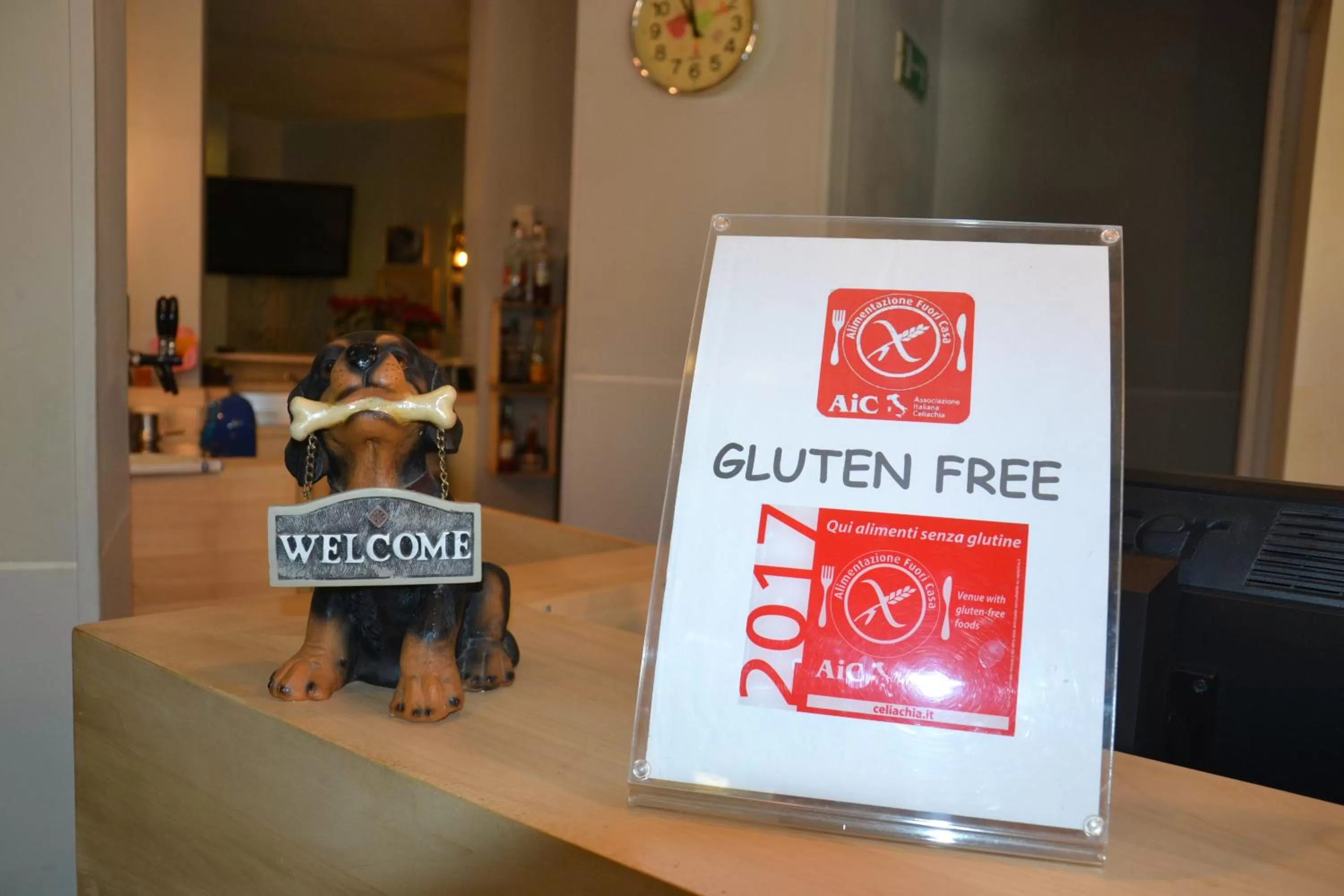 Lobby or reception in Hotel Corallo Rimini