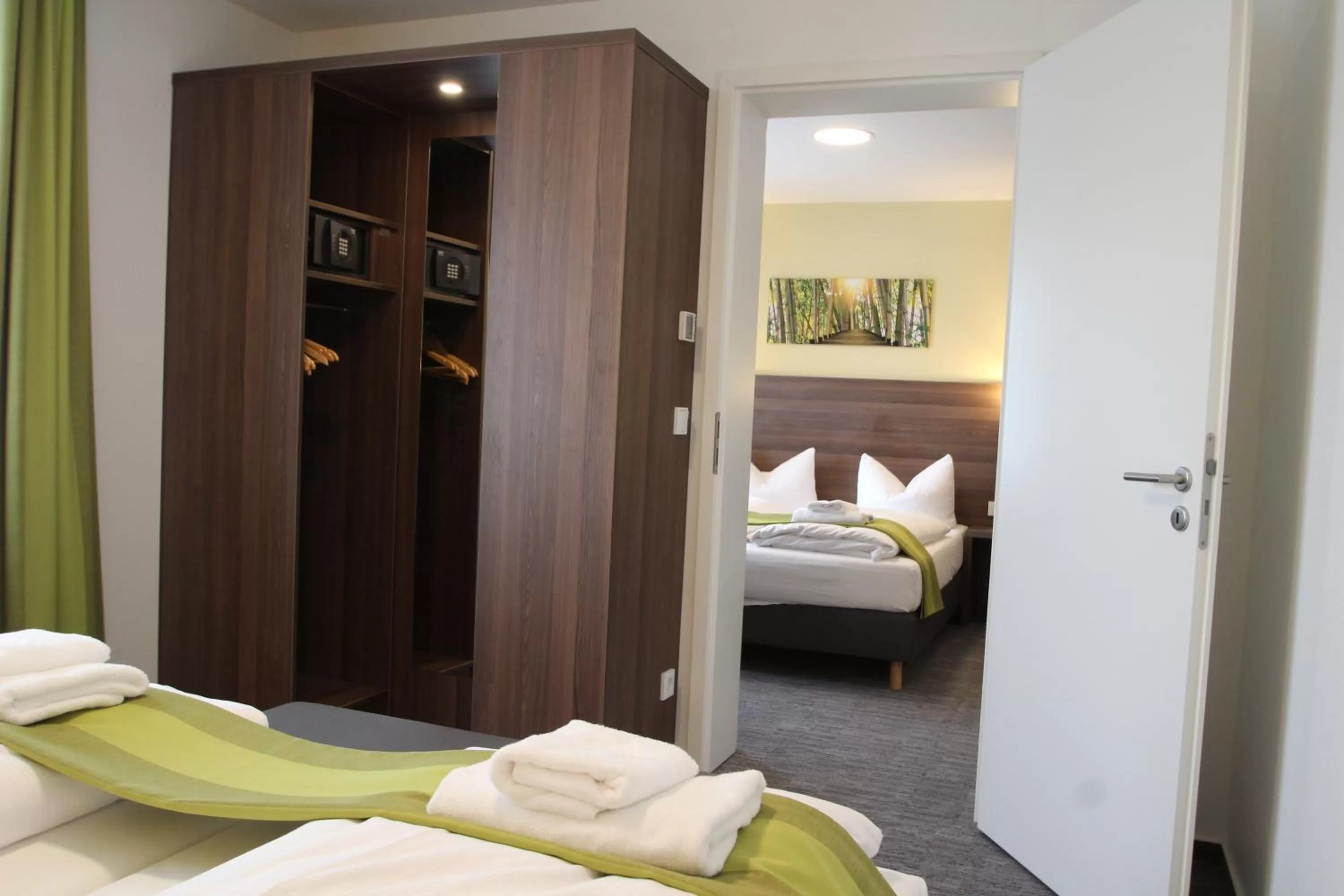 Decorative detail, Bed in Trip Inn Goethe Conference Hotel