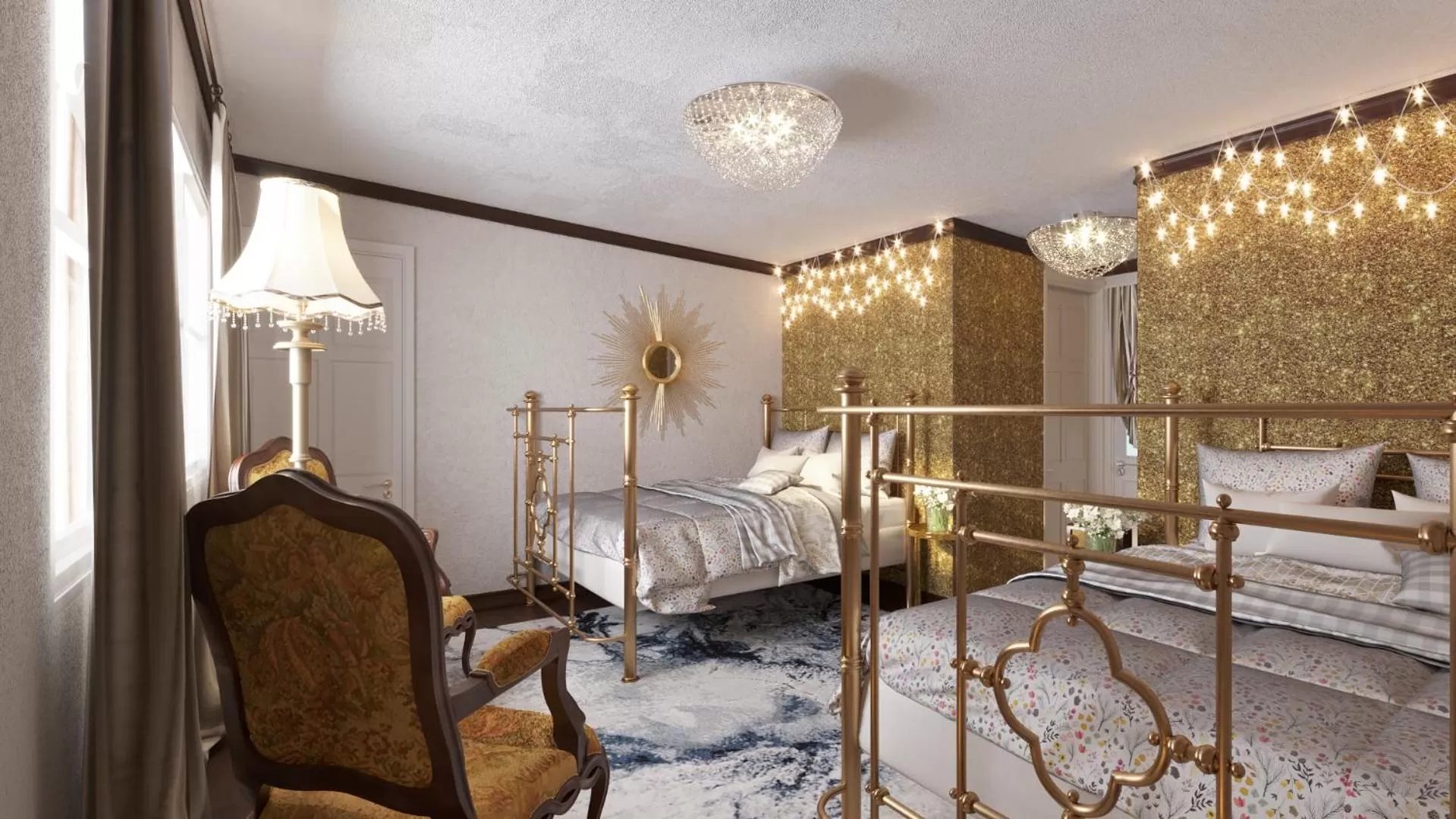 Photo of the whole room, Bed in Great Gatsby Motel Inn