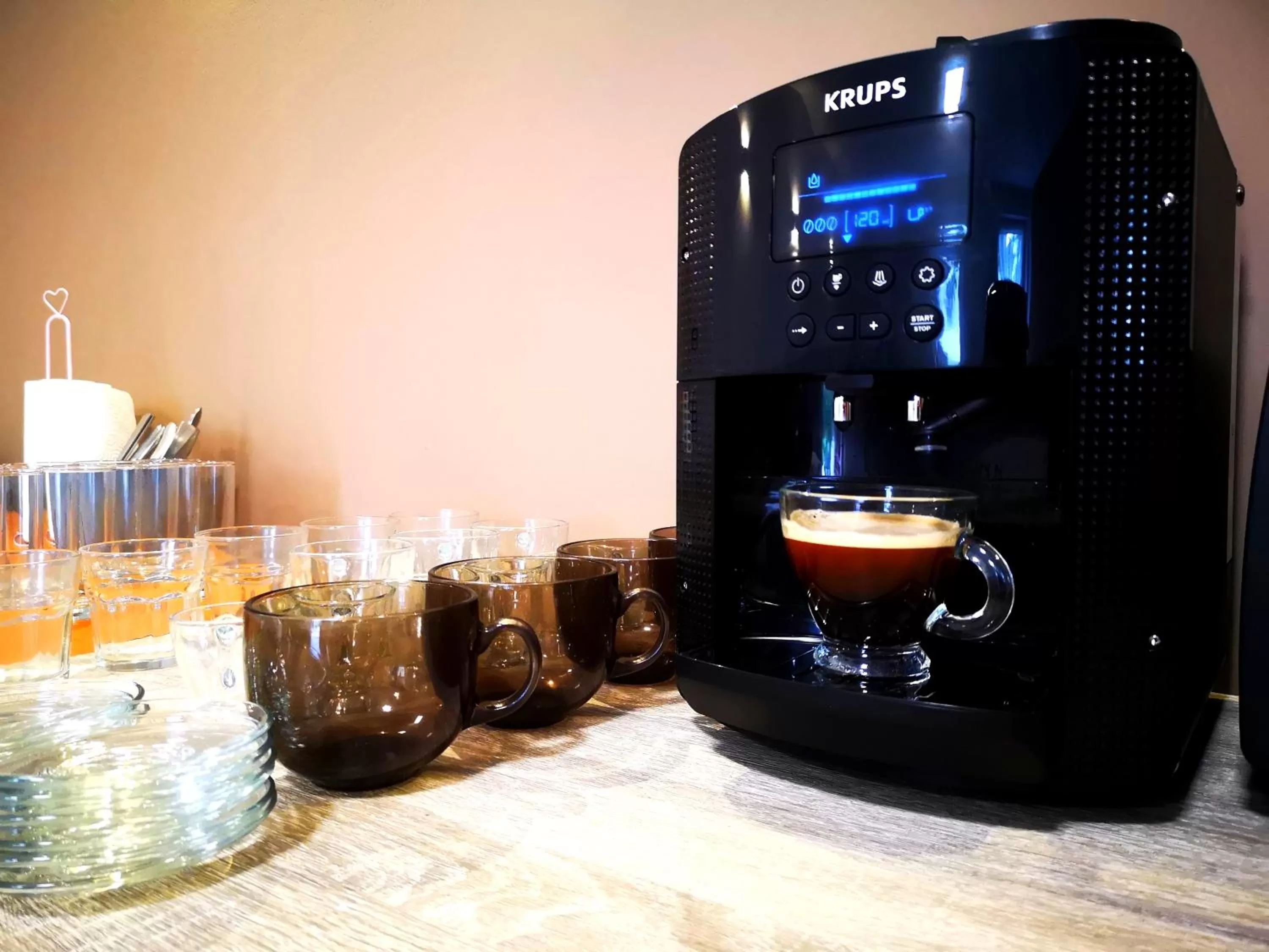 Coffee/tea facilities in Zöld Sziget Wellness