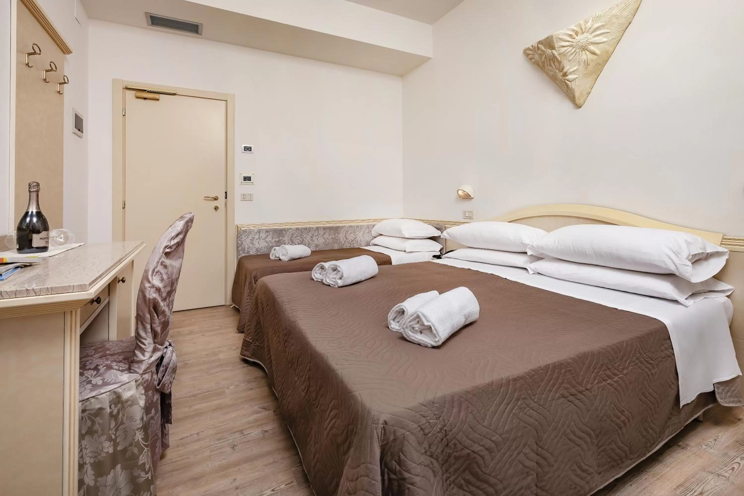 Bed in Ariminum Hotel