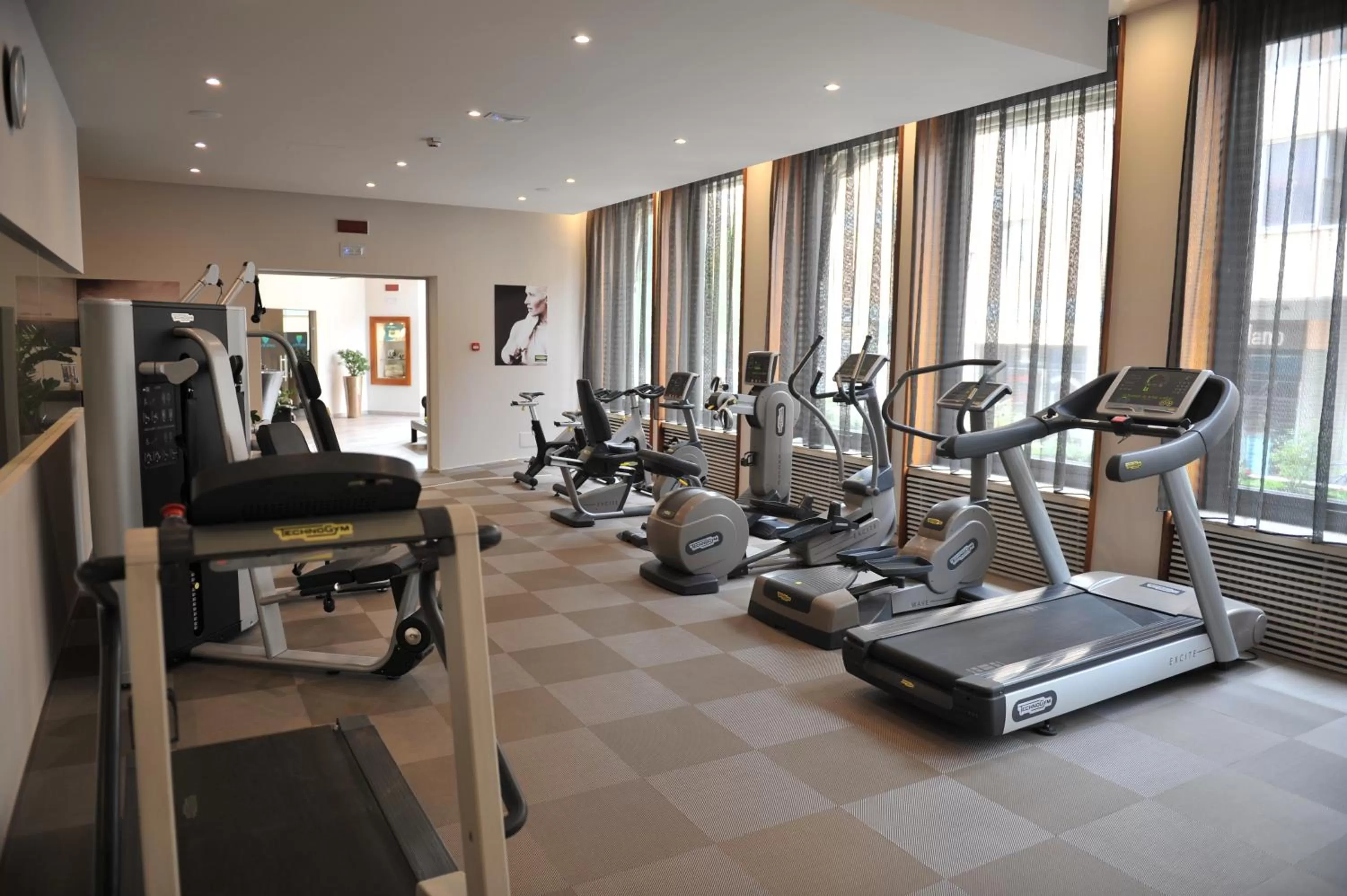 Fitness centre/facilities in Hotel Casali