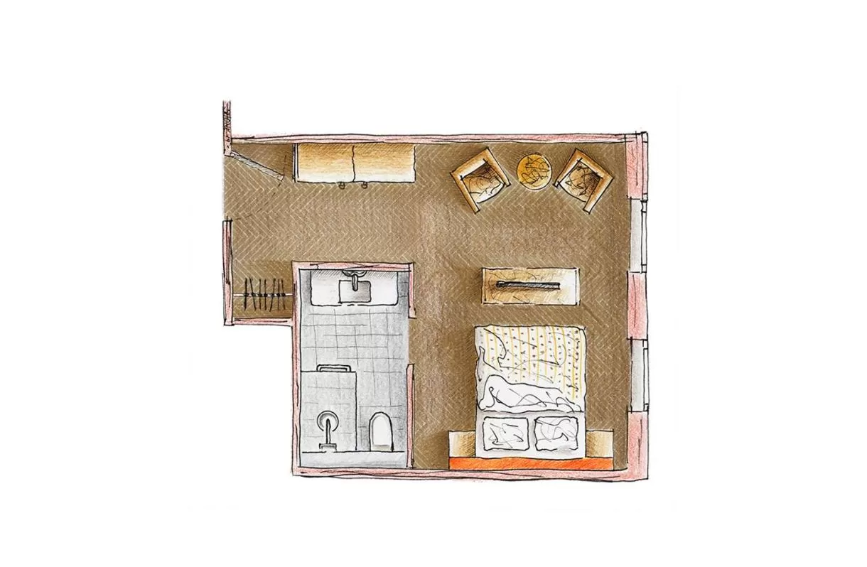 Floor plan in Das James