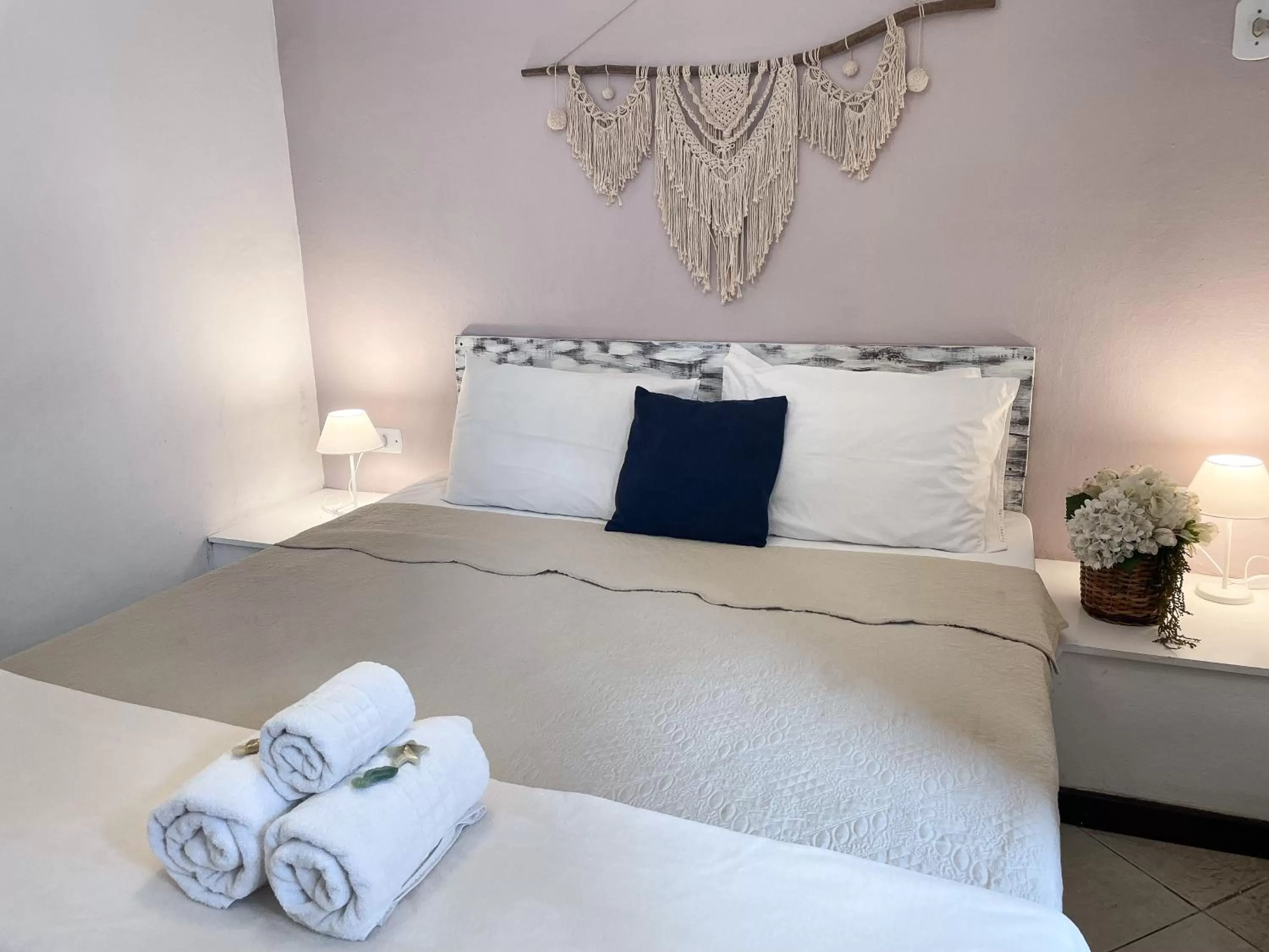 Bed in Pousada Marittima