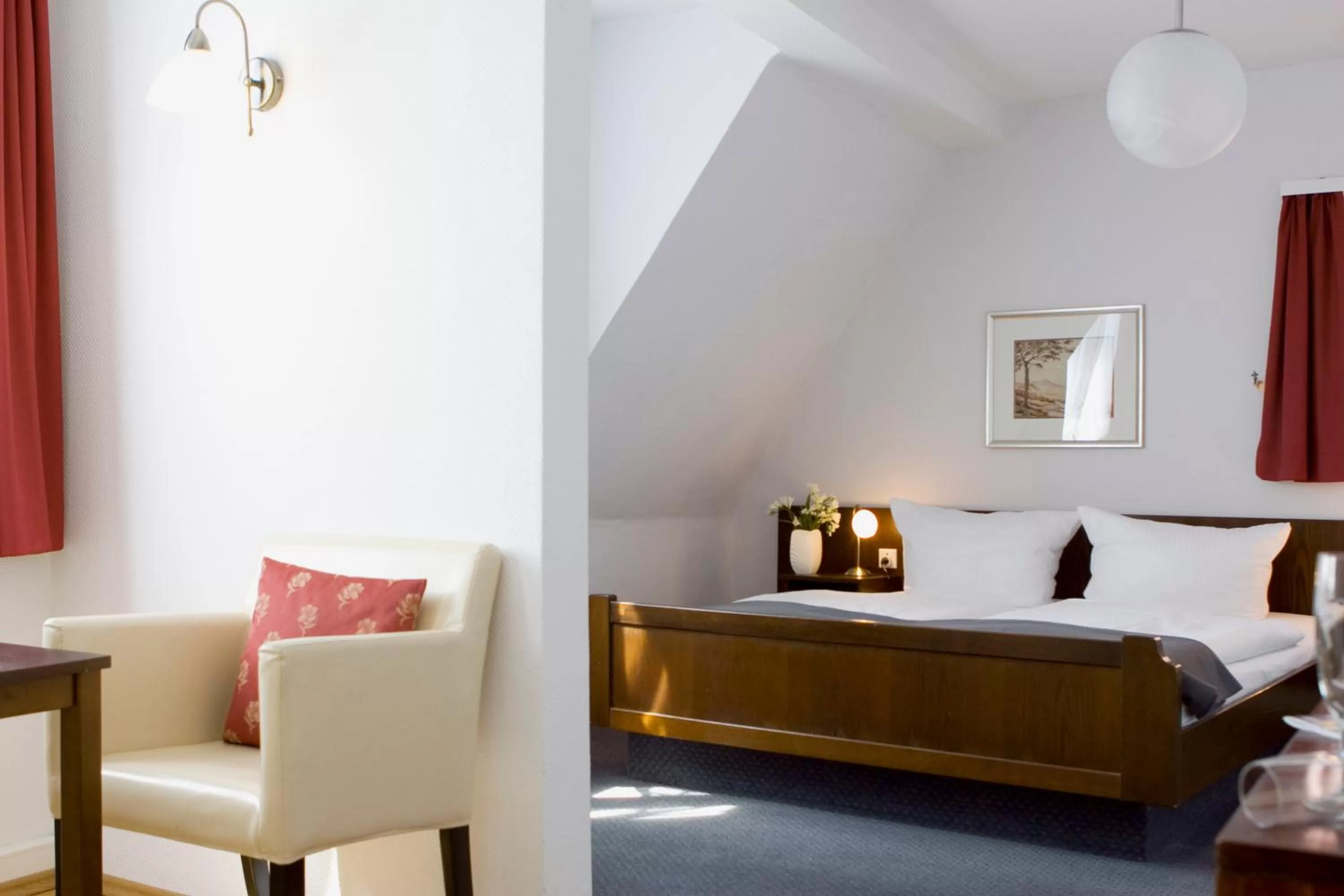 Photo of the whole room, Bed in Hotel Lindenwirt