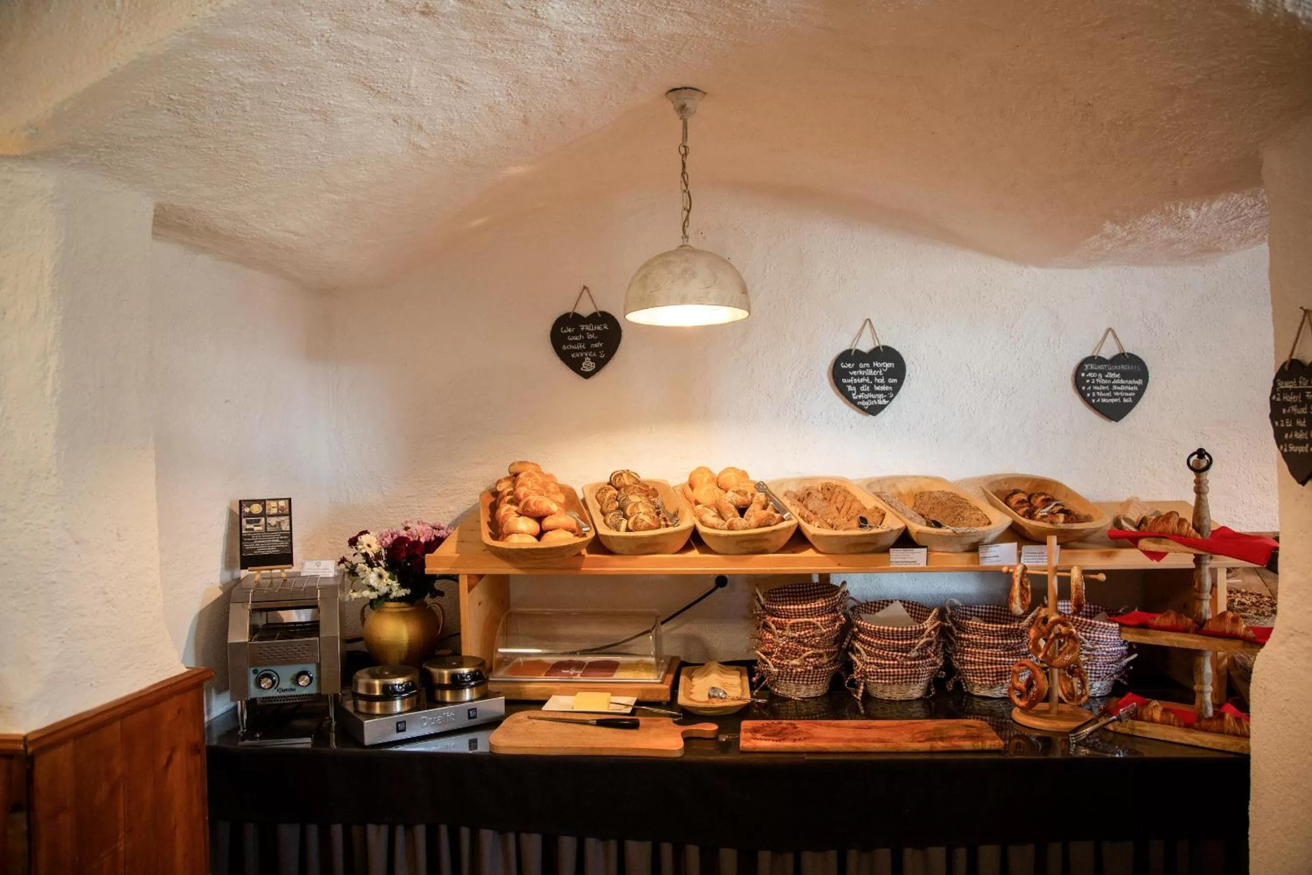 Buffet breakfast in Hotel Schlossblick Chiemsee