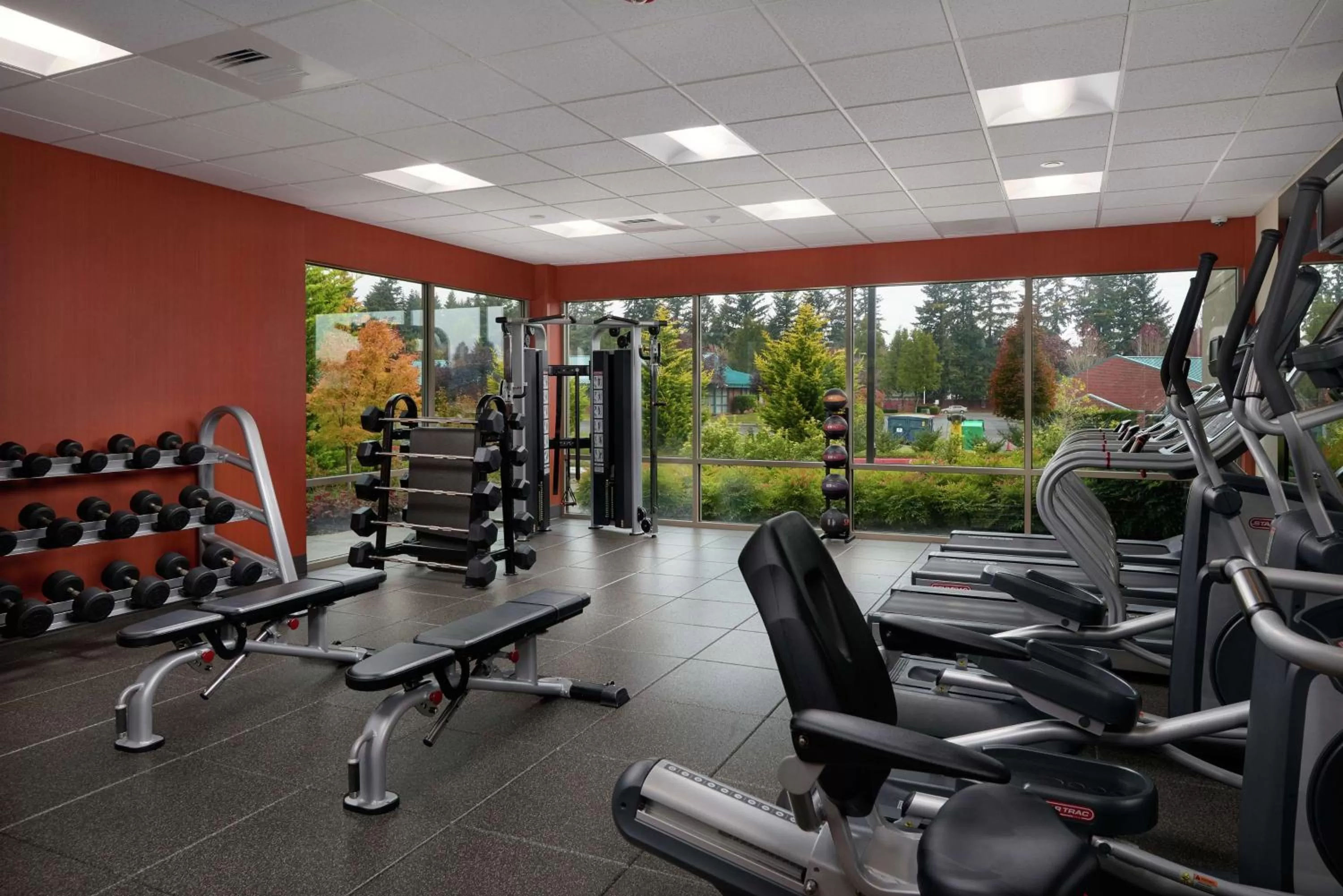 Fitness centre/facilities in Hampton Inn & Suites Portland/Vancouver