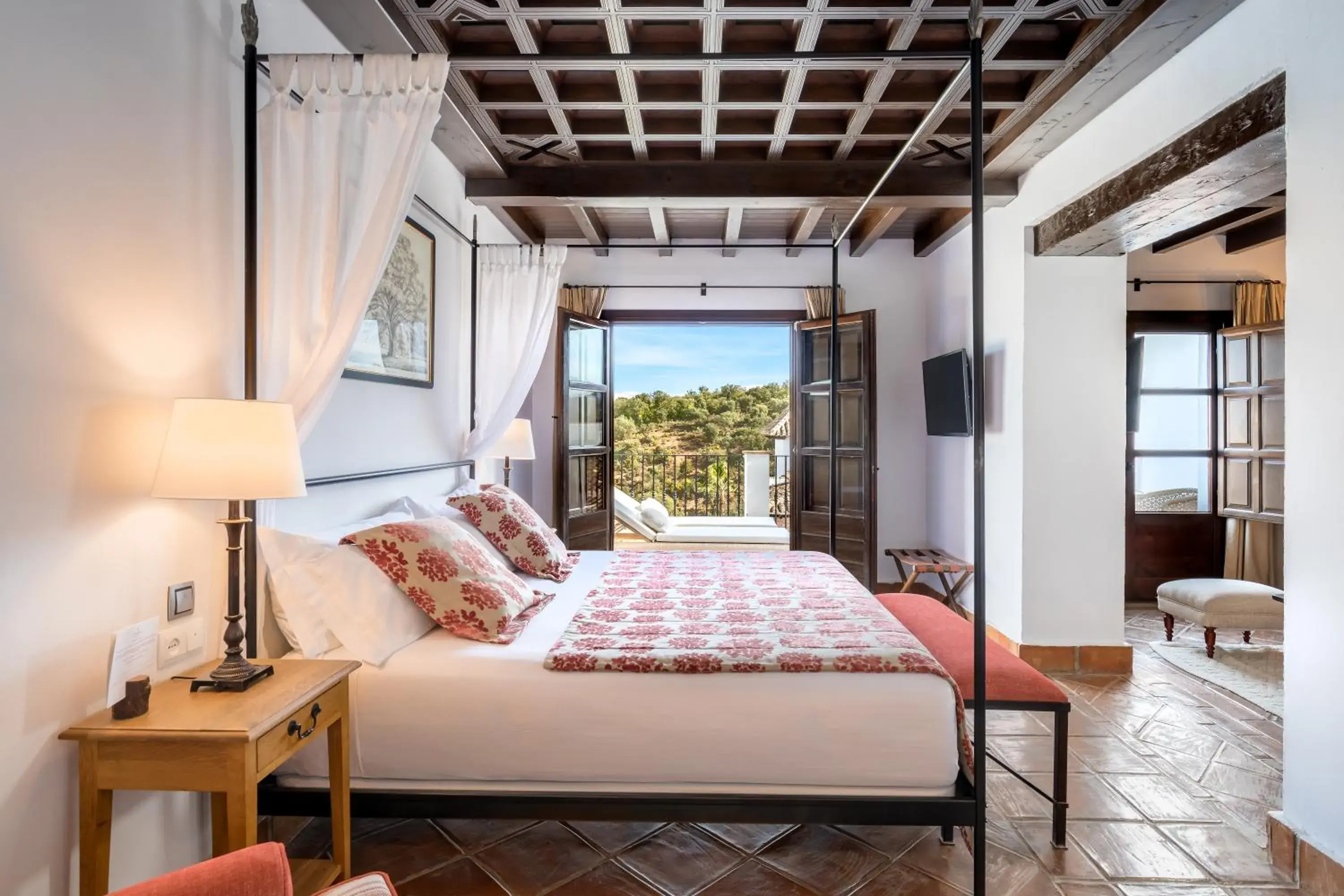 Superior Deluxe Double Room with Balcony or Terrace in Finca La Bobadilla - The Leading Hotels of the World Superior Deluxe Double Room with Balcony or Terrace in Finca La Bobadilla - The Leading Hotels of the World
