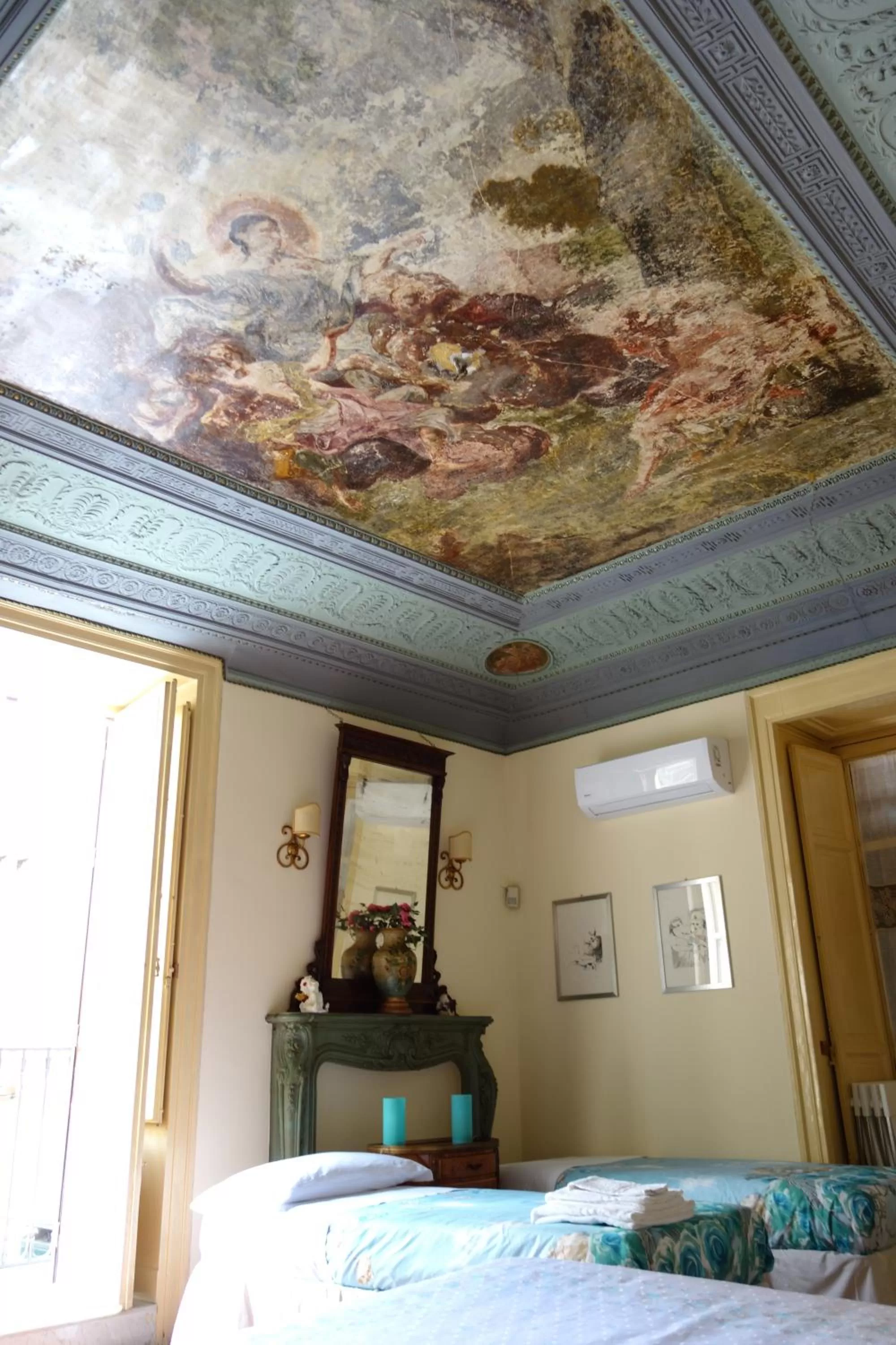 Bed in Vittorio Emanuele Rooms di Prinzi