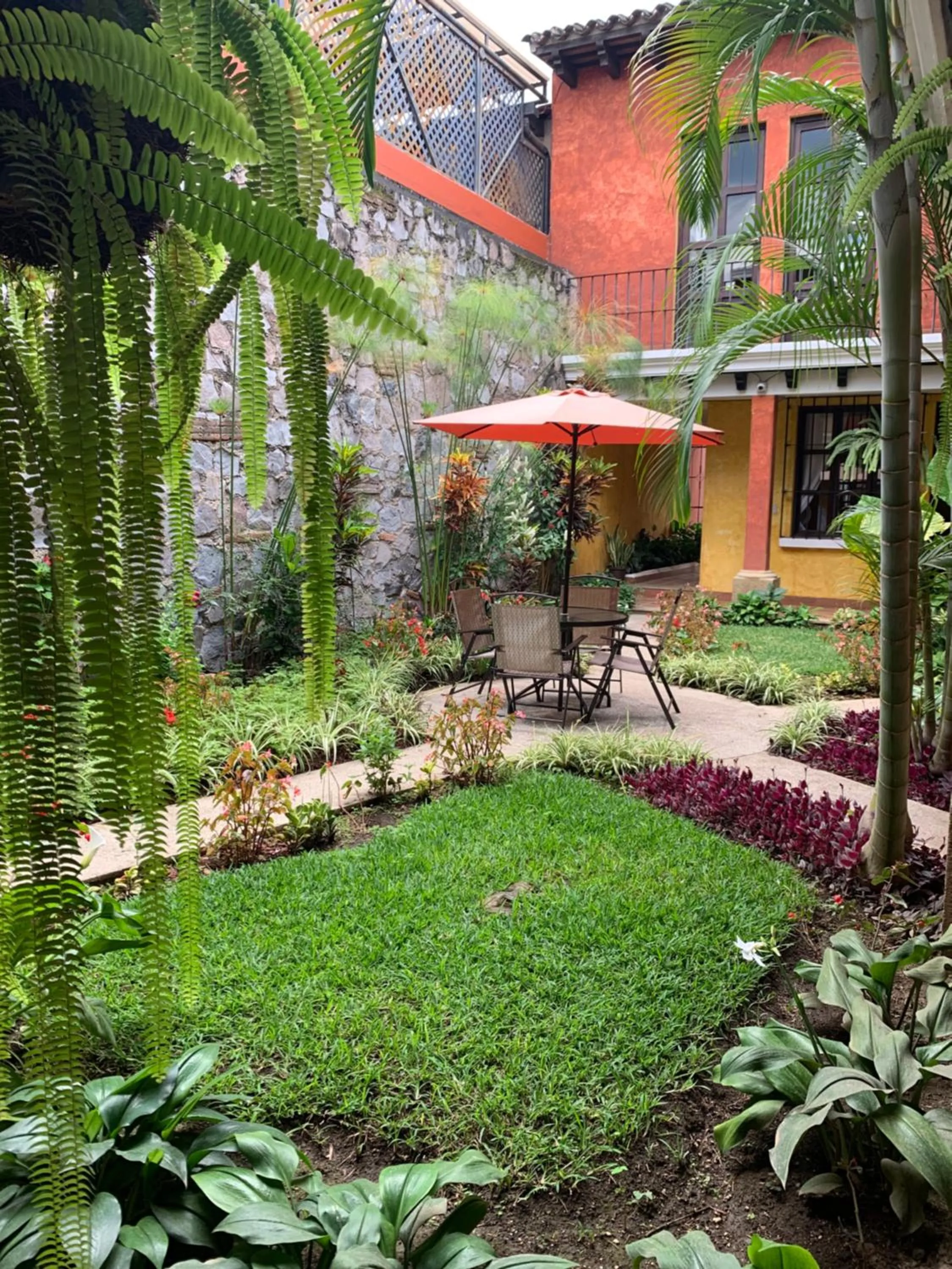 Garden in Casona del Conquistador