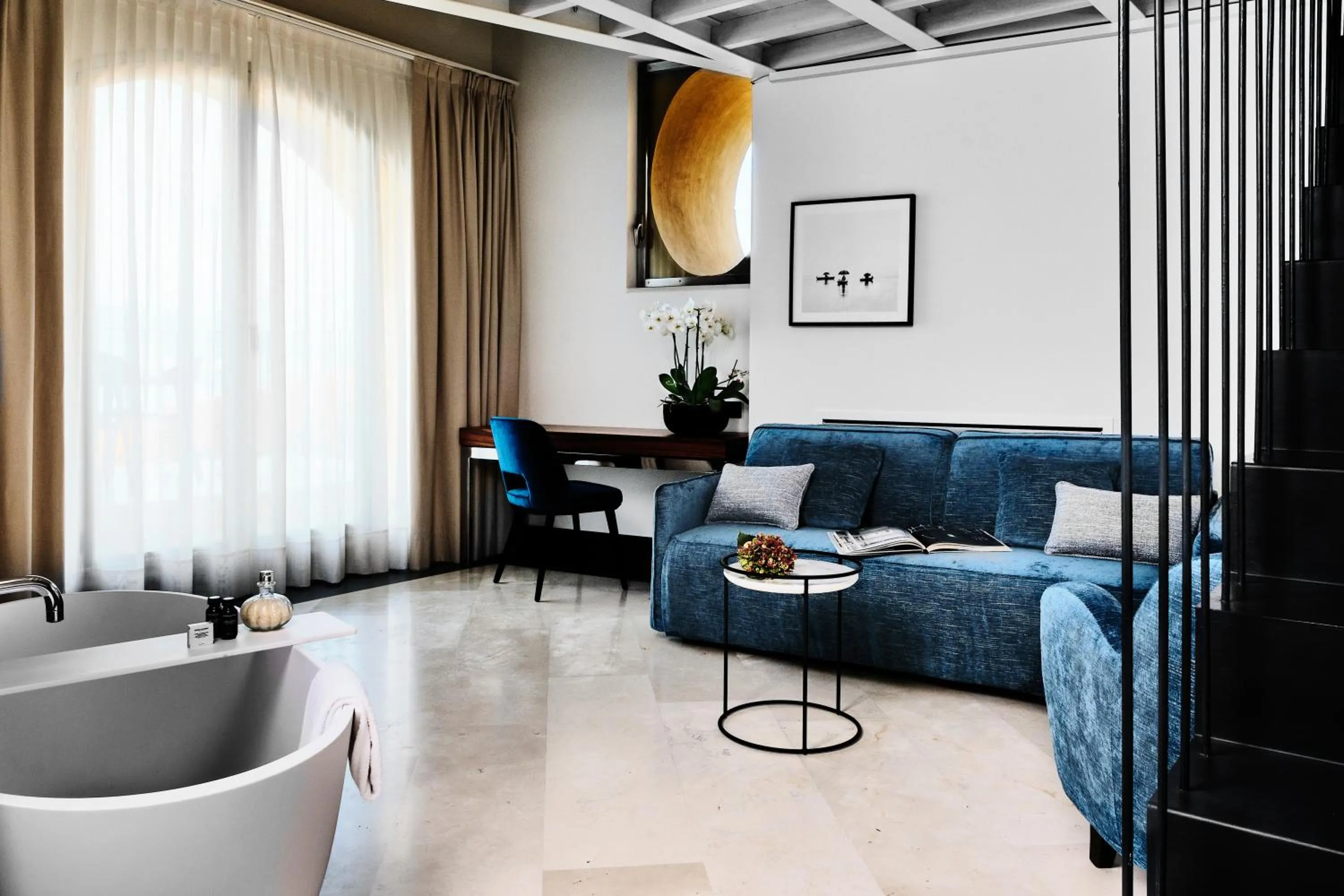 Living room in Grand Hotel Angiolieri