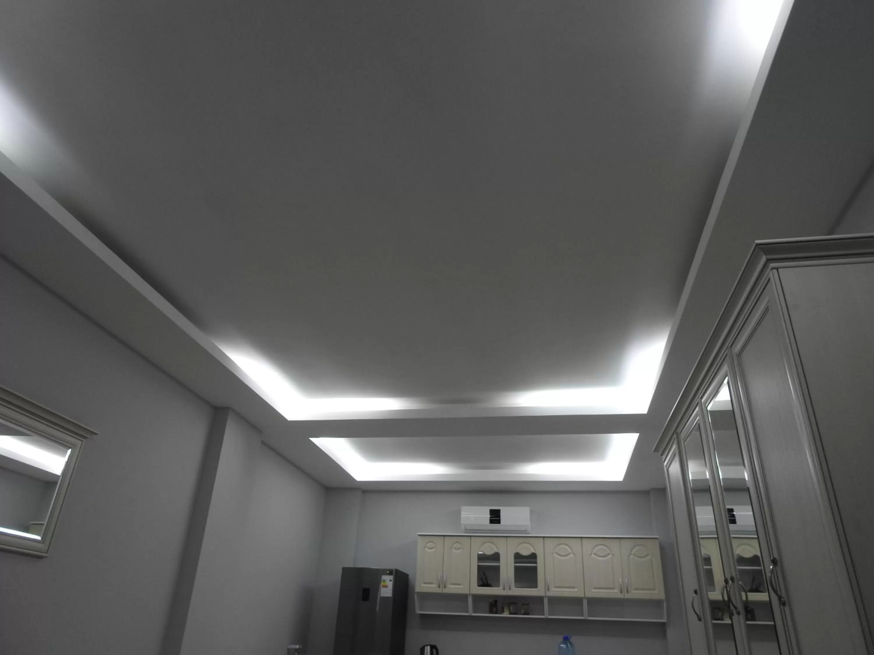 kitchen in Iko's Family Apartments