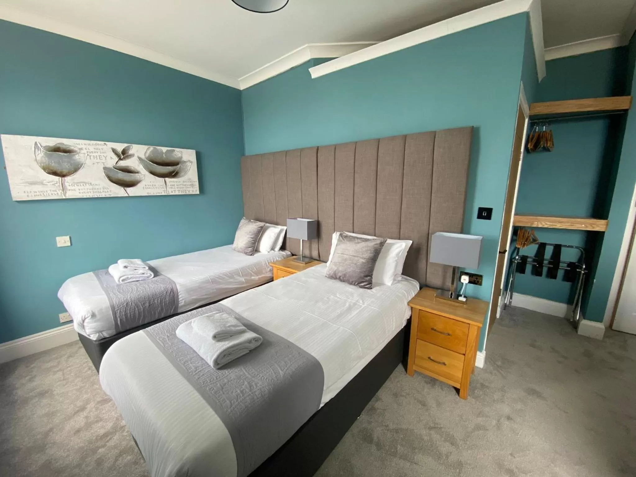 Sea view, Bed in Pentire Newquay Cornwall Hotel