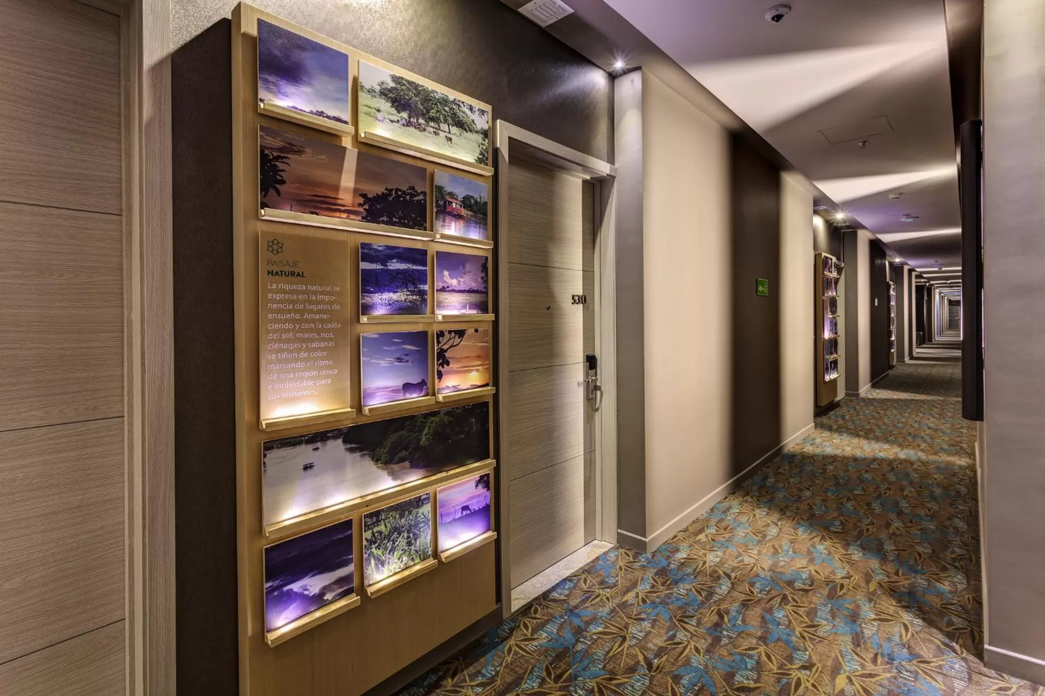 Decorative detail in GHL Hotel Monteria