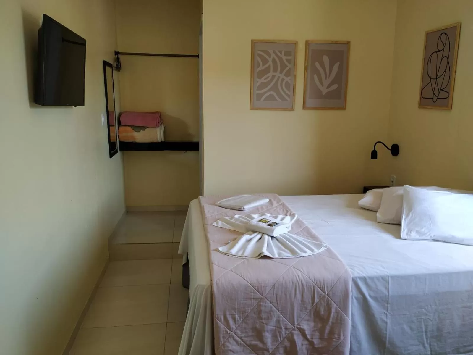 Bed in Hotel Garfo de Ouro