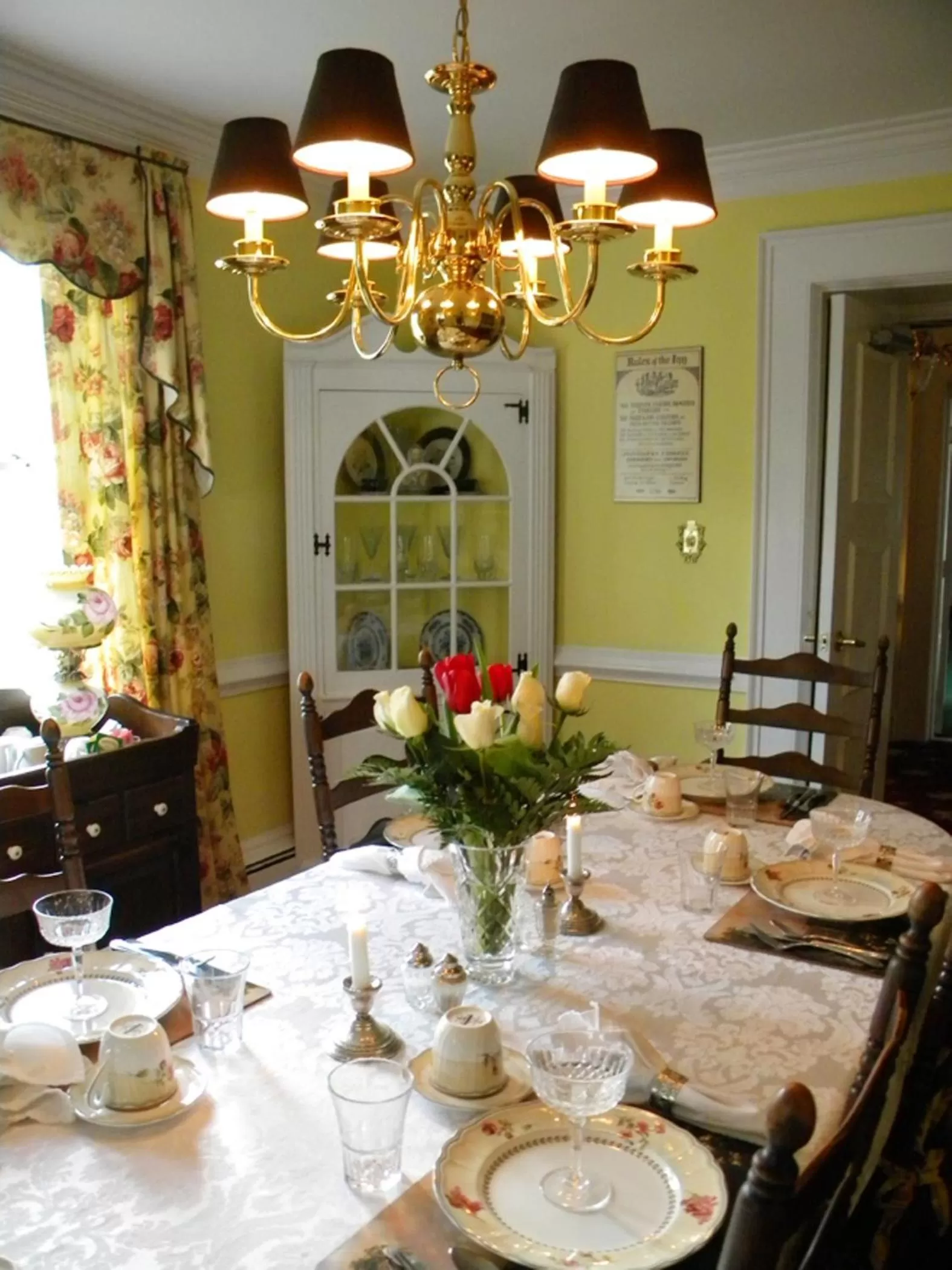 Restaurant/places to eat in A Williamsburg White House Inn