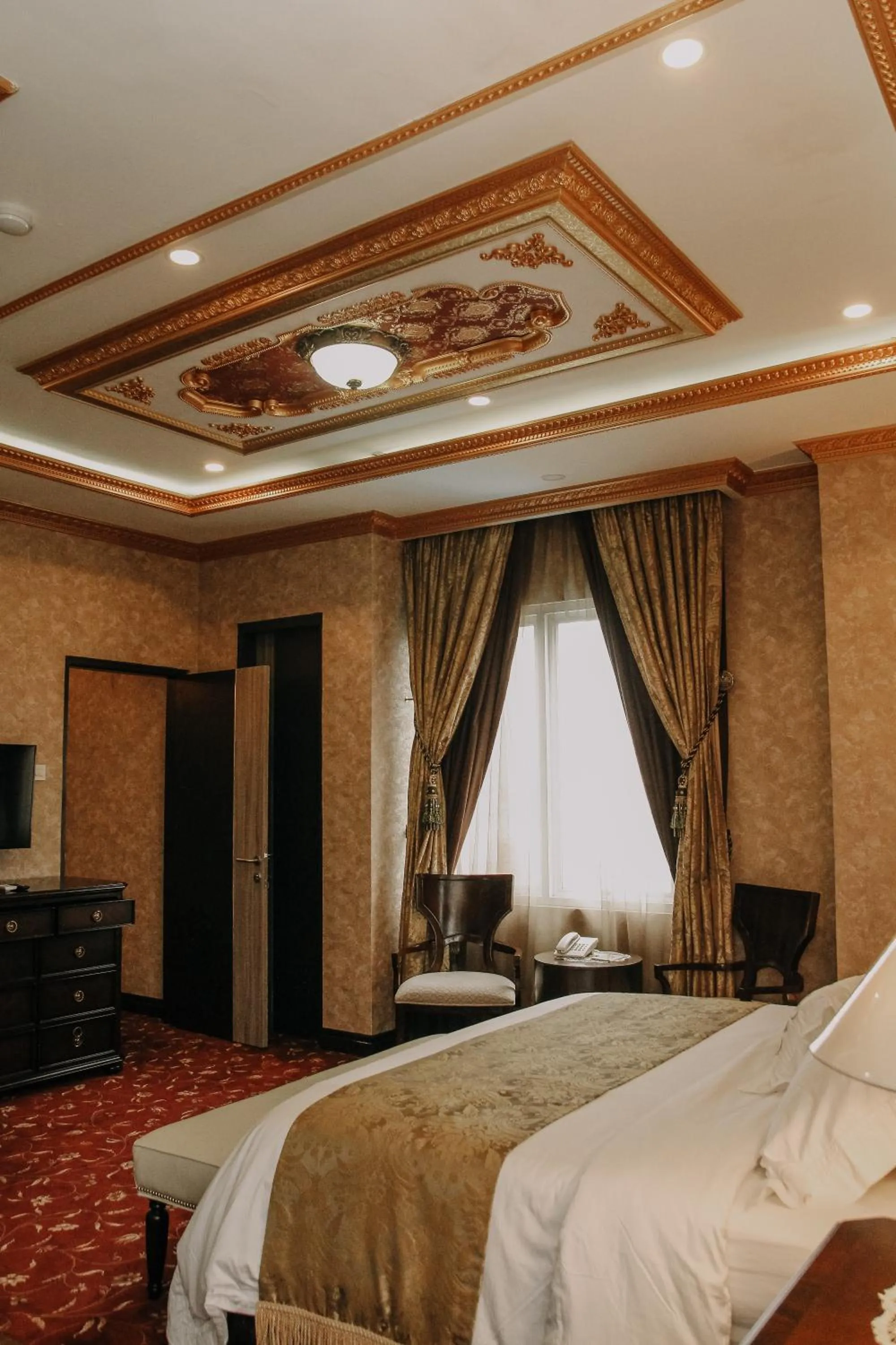 Bed in Hotel Grand Q Gorontalo