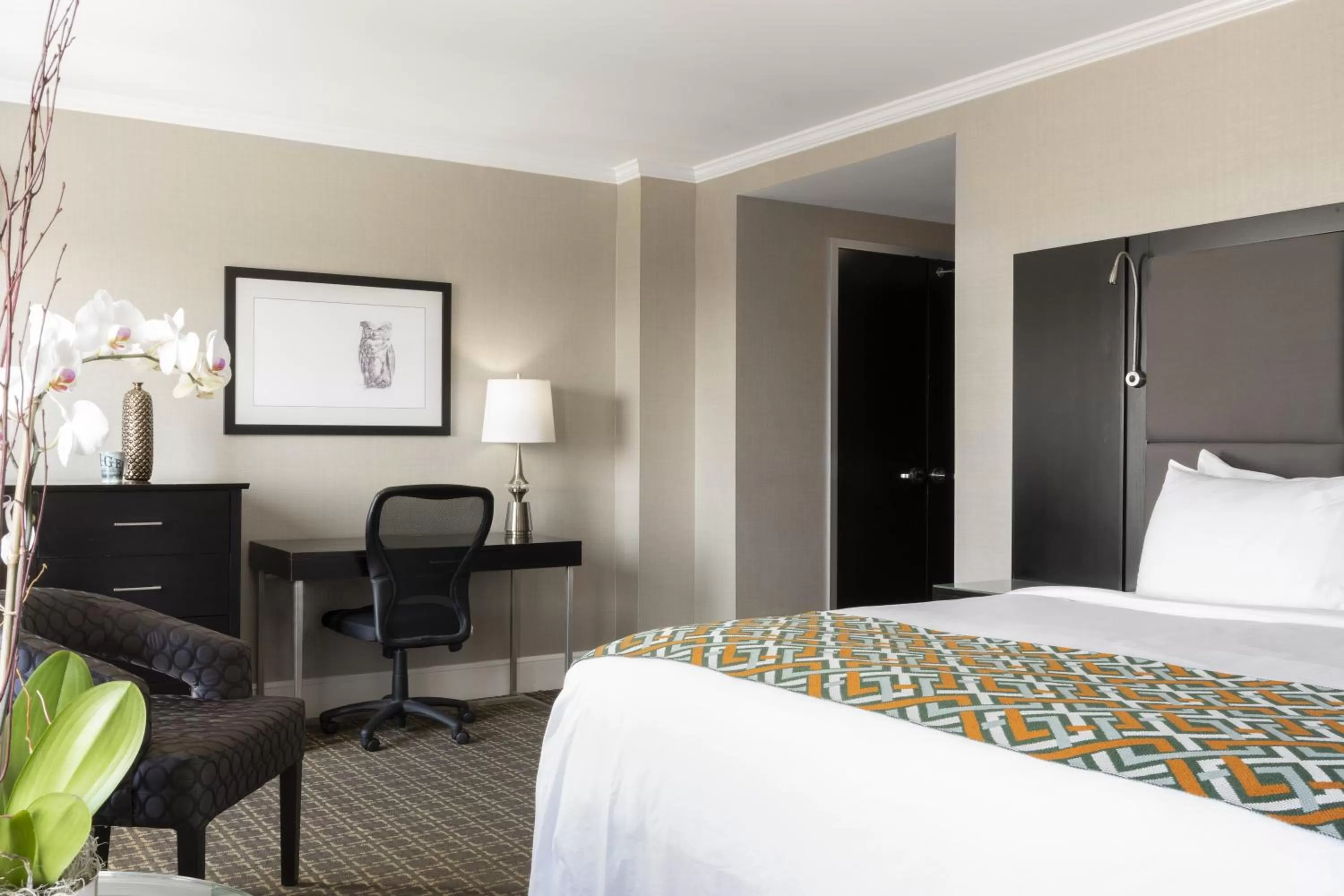 Photo of the whole room, Bed in voco The Tiger Hotel, Columbia, MO by IHG