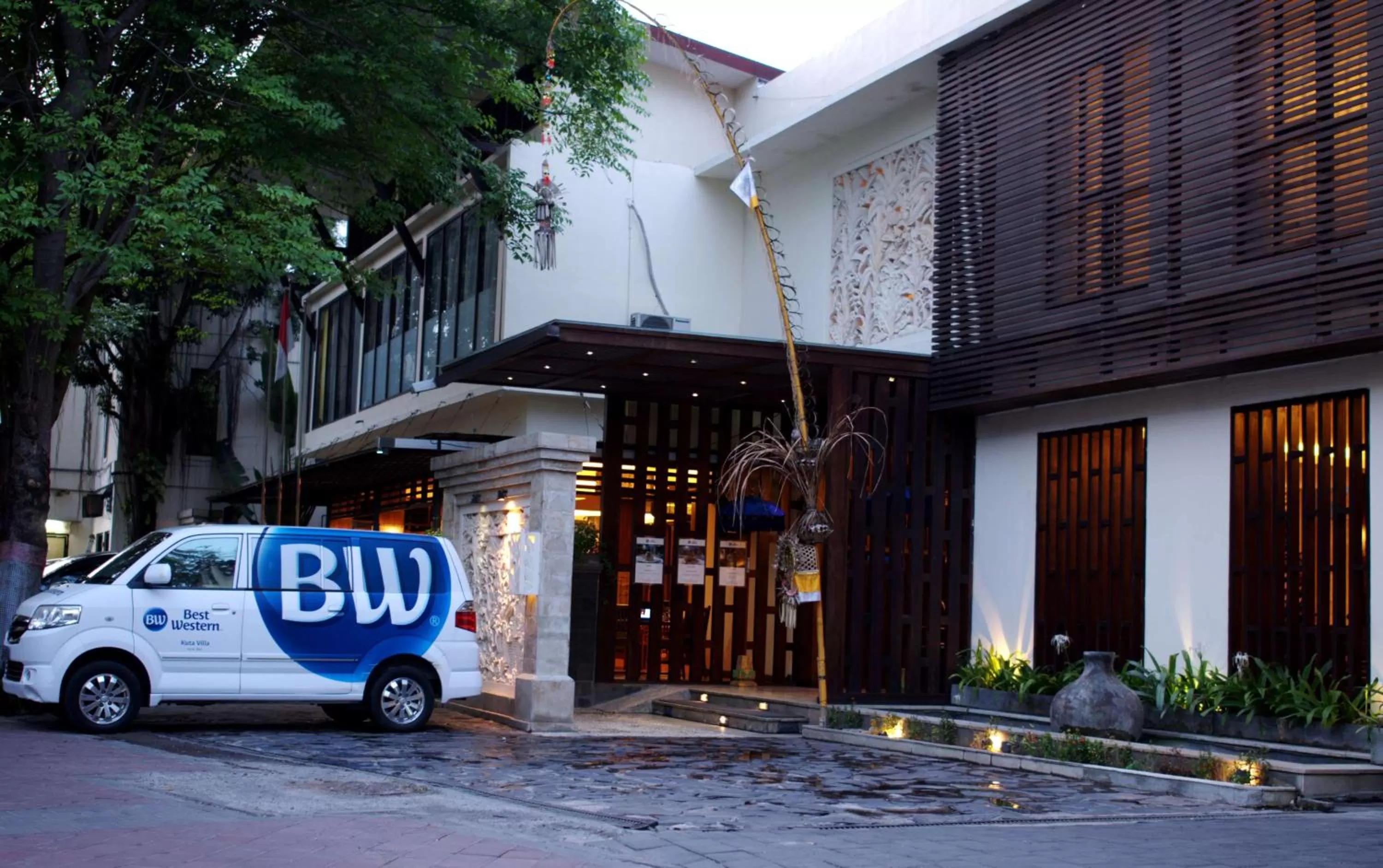 Property building in Best Western Kuta Villa
